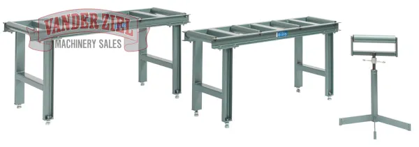 Ellis Stock Stand for Model 1800's and 2000's – 5’ Long, 4-Rollers, PN 6228