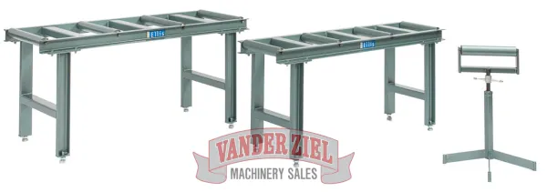 Ellis Stock Stand for Model 1800's and 2000's – 5’ Long, 4-Rollers, PN 6228