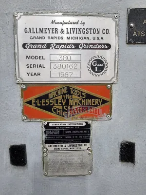 Grand Rapids 380 Hydraulic Surface Grinder - Gallery Thumbnail 6
