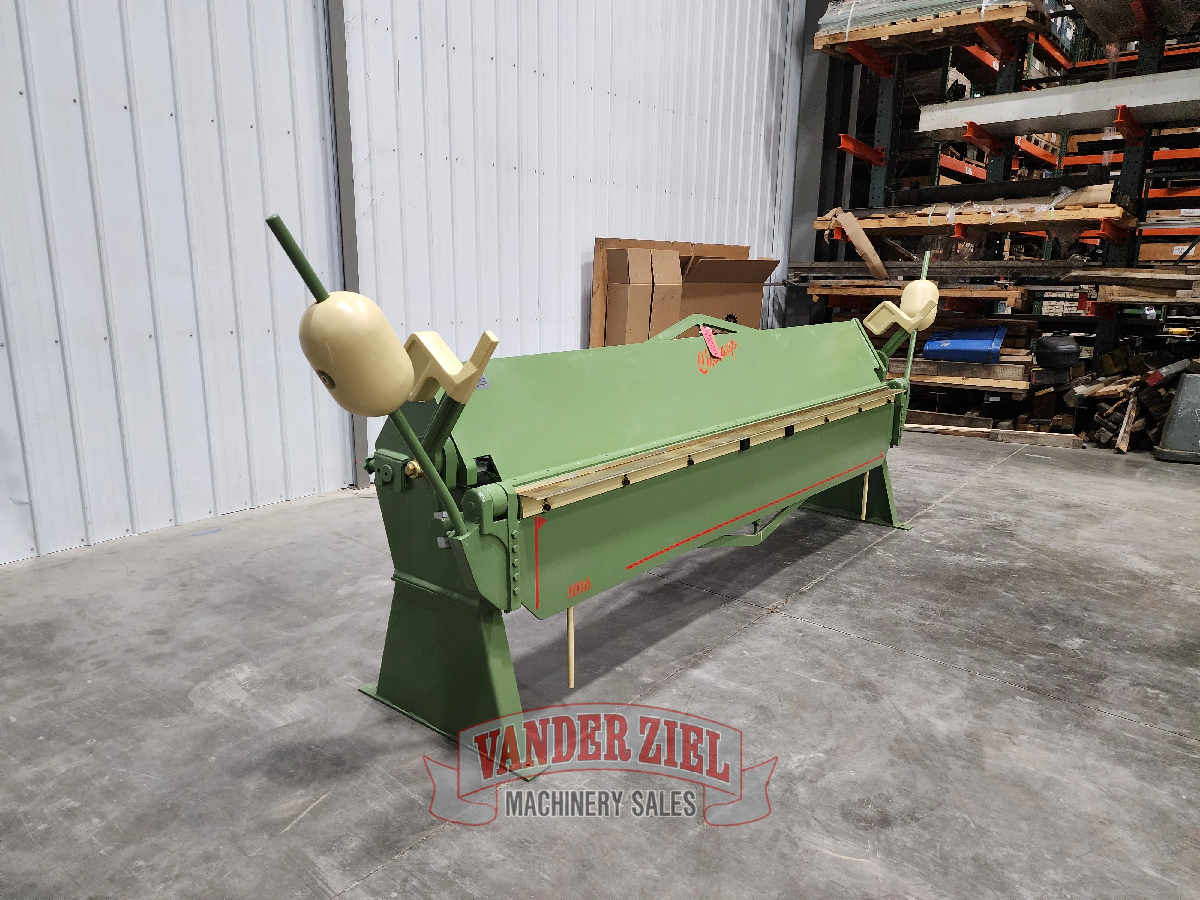Chicago 10' x 16 Gauge Standard Hand Brake, Model SB-1016 - NEW - Prefetch Image 42779