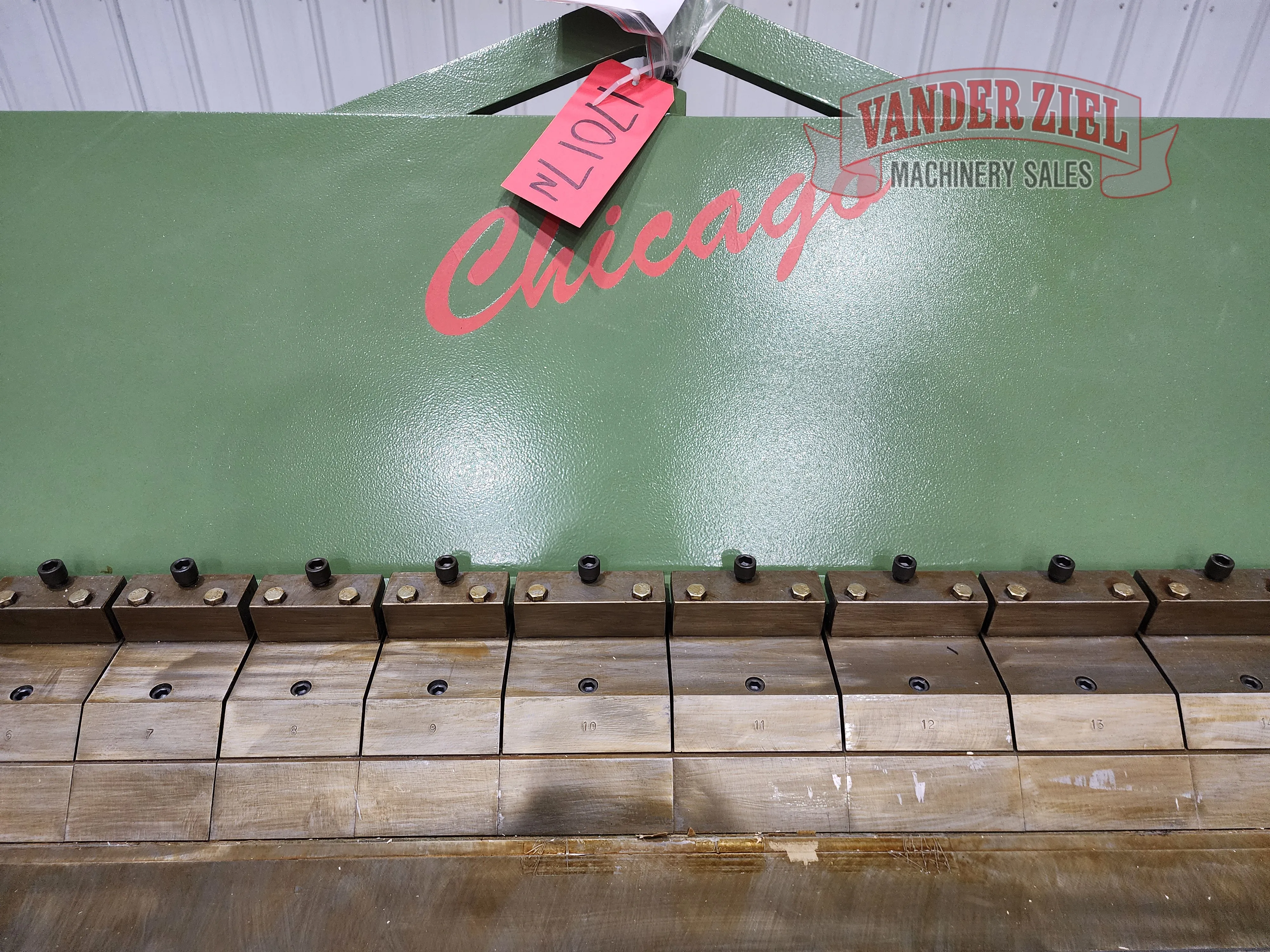 Chicago 6' x 12 Gauge Box and Pan Hand Brake, Model BPU 612-6 – NEW - Prefetch Image 42797