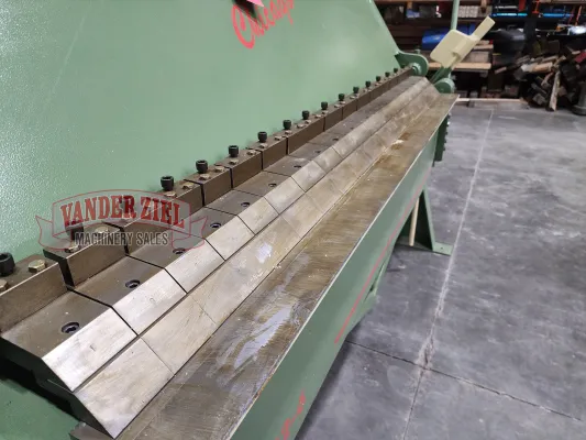 Chicago 6' x 12 Gauge Box and Pan Hand Brake, Model BPU 612-6 – NEW - Gallery Thumbnail 9