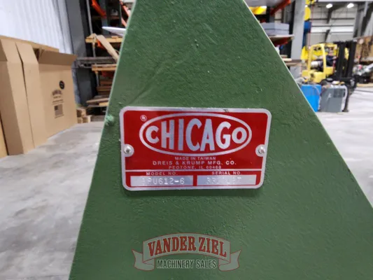 Chicago 6' x 12 Gauge Box and Pan Hand Brake, Model BPU 612-6 – NEW - Gallery Thumbnail 10
