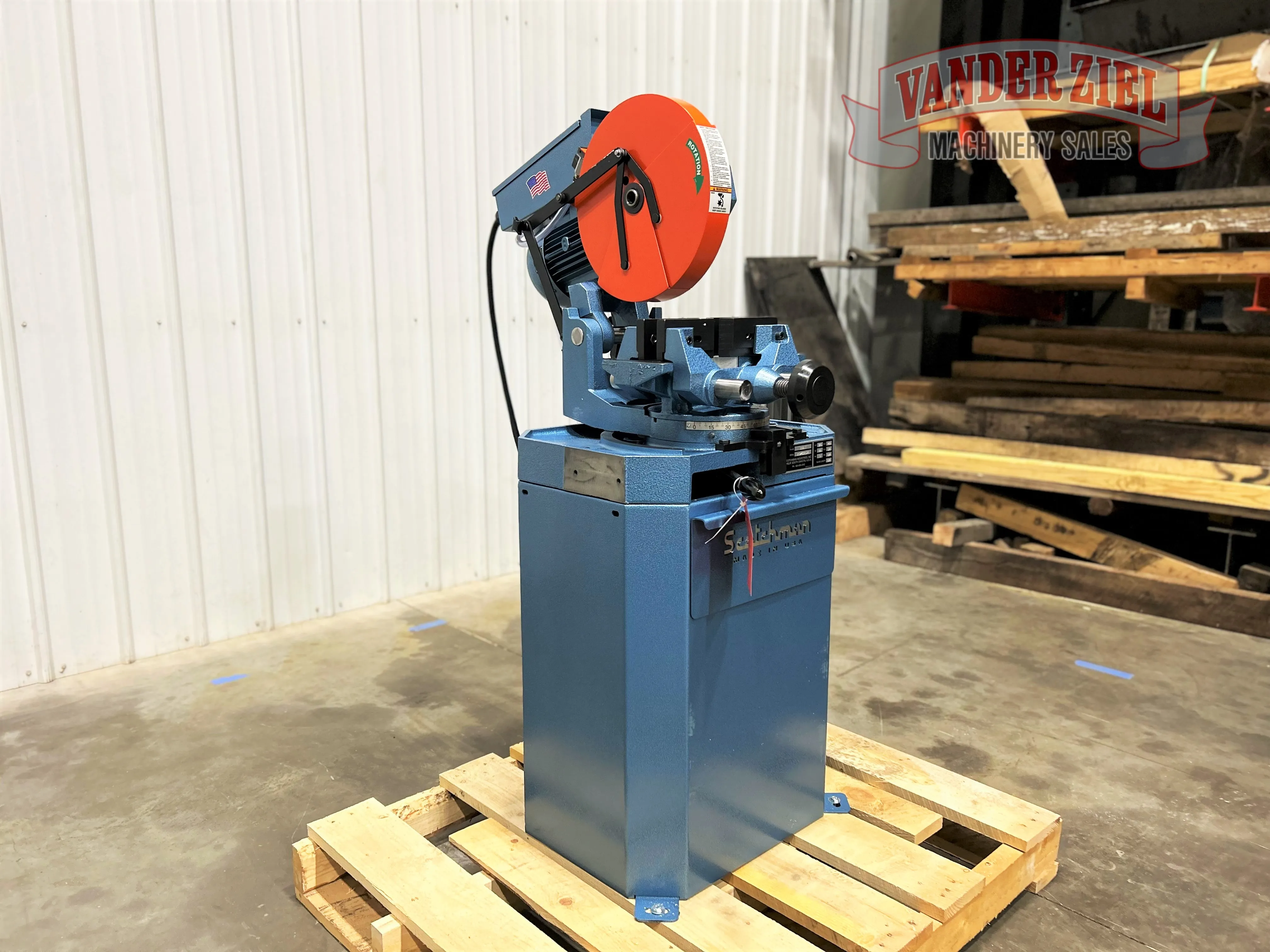 Scotchman 14″ Cold Saw, Model CPO 350 LT, 480V – NEW - Main Image 1
