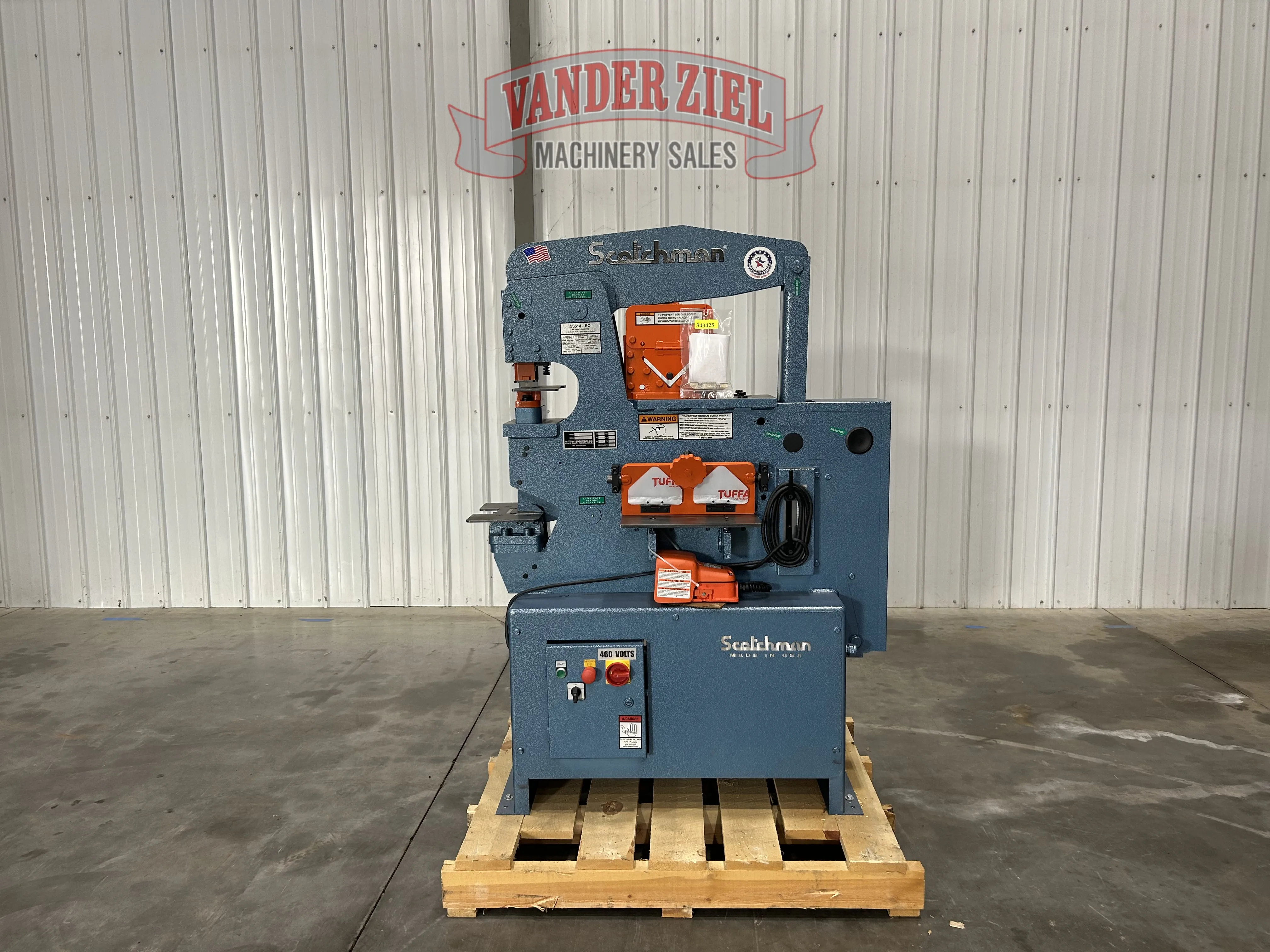 Scotchman 50 Ton Ironworker, Model 50514-EC with LED Lighting - NEW - Prefetch Image 42898
