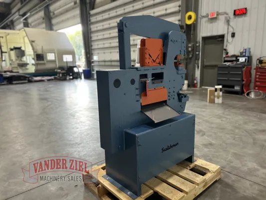 Scotchman 50 Ton Ironworker, Model 50514-EC with LED Lighting - NEW - Gallery Thumbnail 8