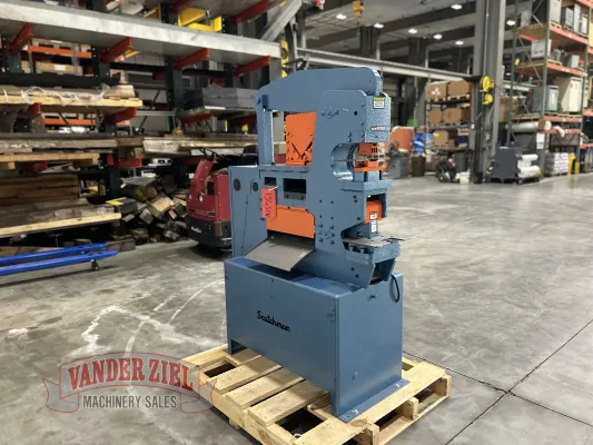 Scotchman 50 Ton Ironworker, Model 50514-EC with LED Lighting - NEW - Gallery Thumbnail 10
