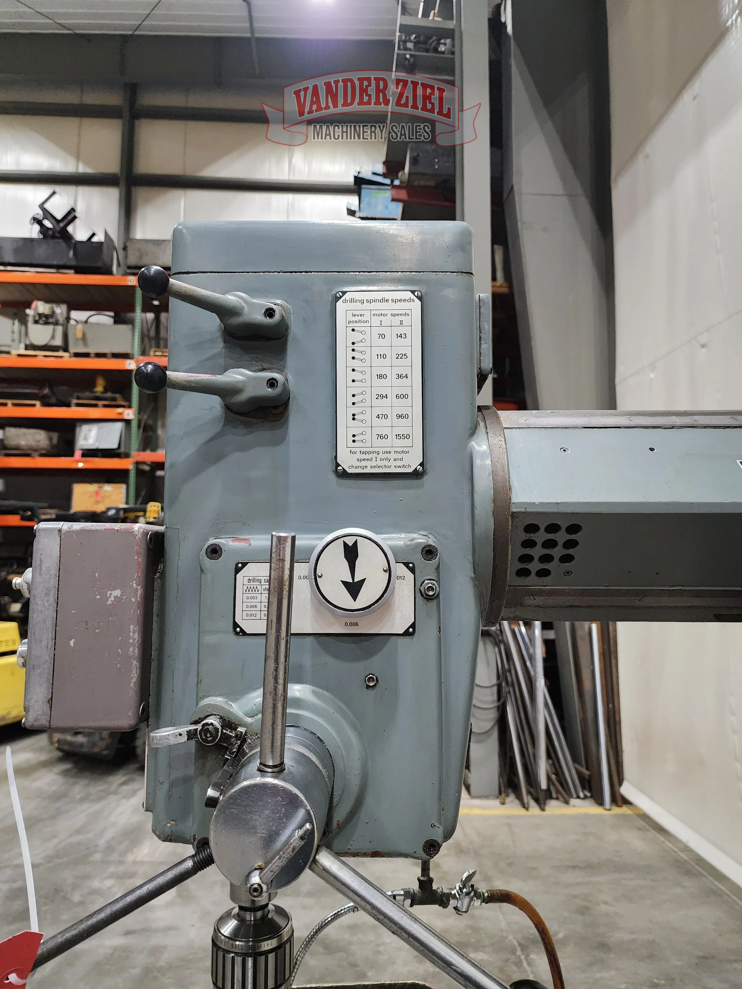 Donau (Sheldon) 26" Drill Press, Model SDR23 - Prefetch Image 42969