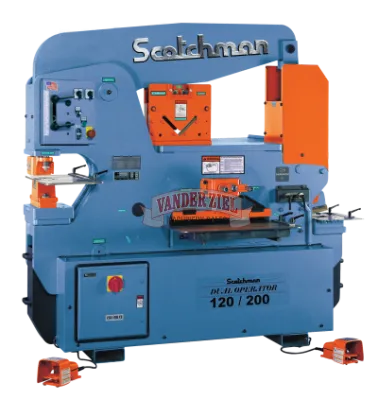 Scotchman 120 Ton Dual Operator Ironworker, Model DO 120/200-24M - NEW