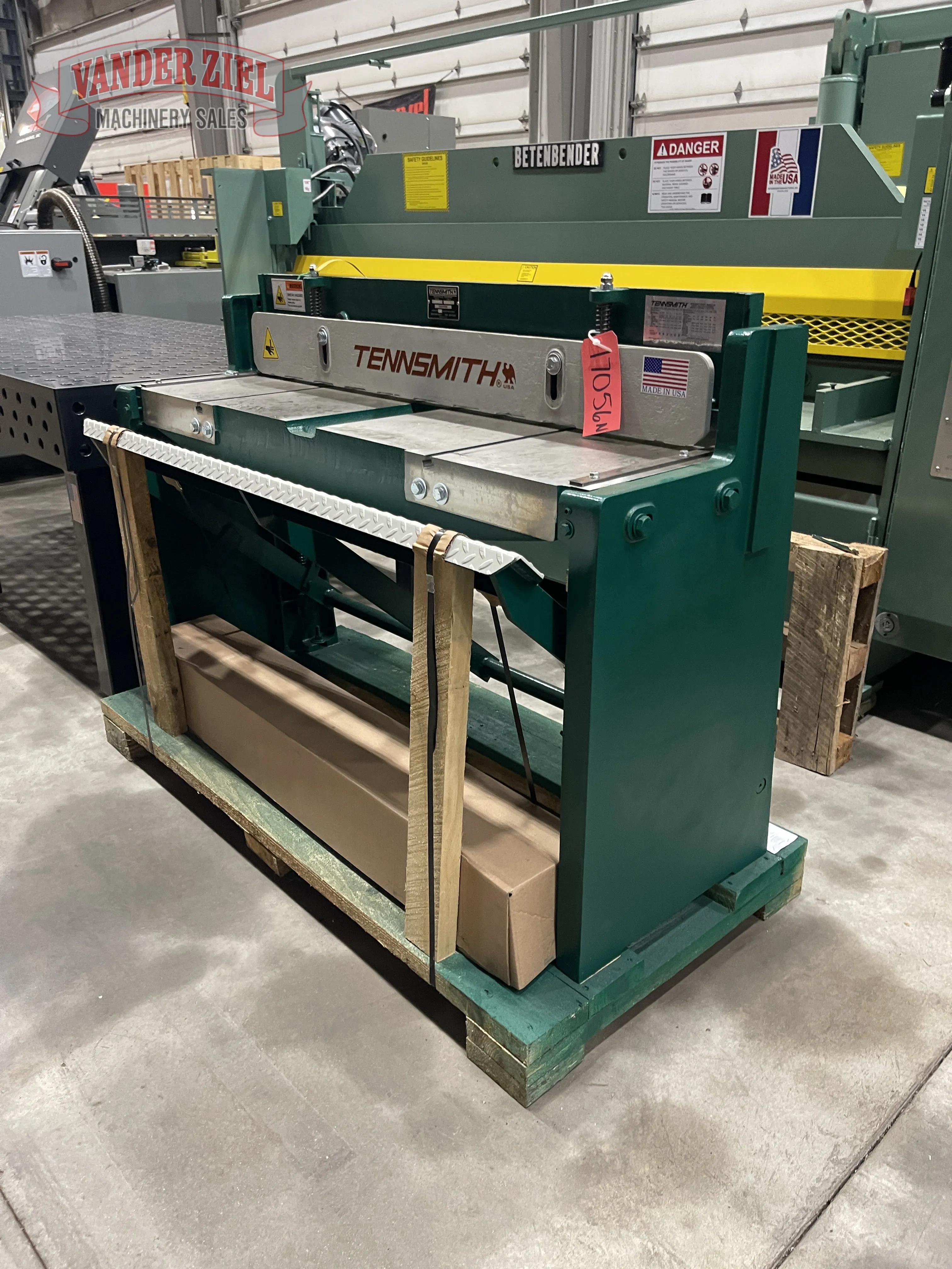 Tennsmith 16 GA x 52" Foot Squaring Shear, Model 52 - Prefetch Image 43045