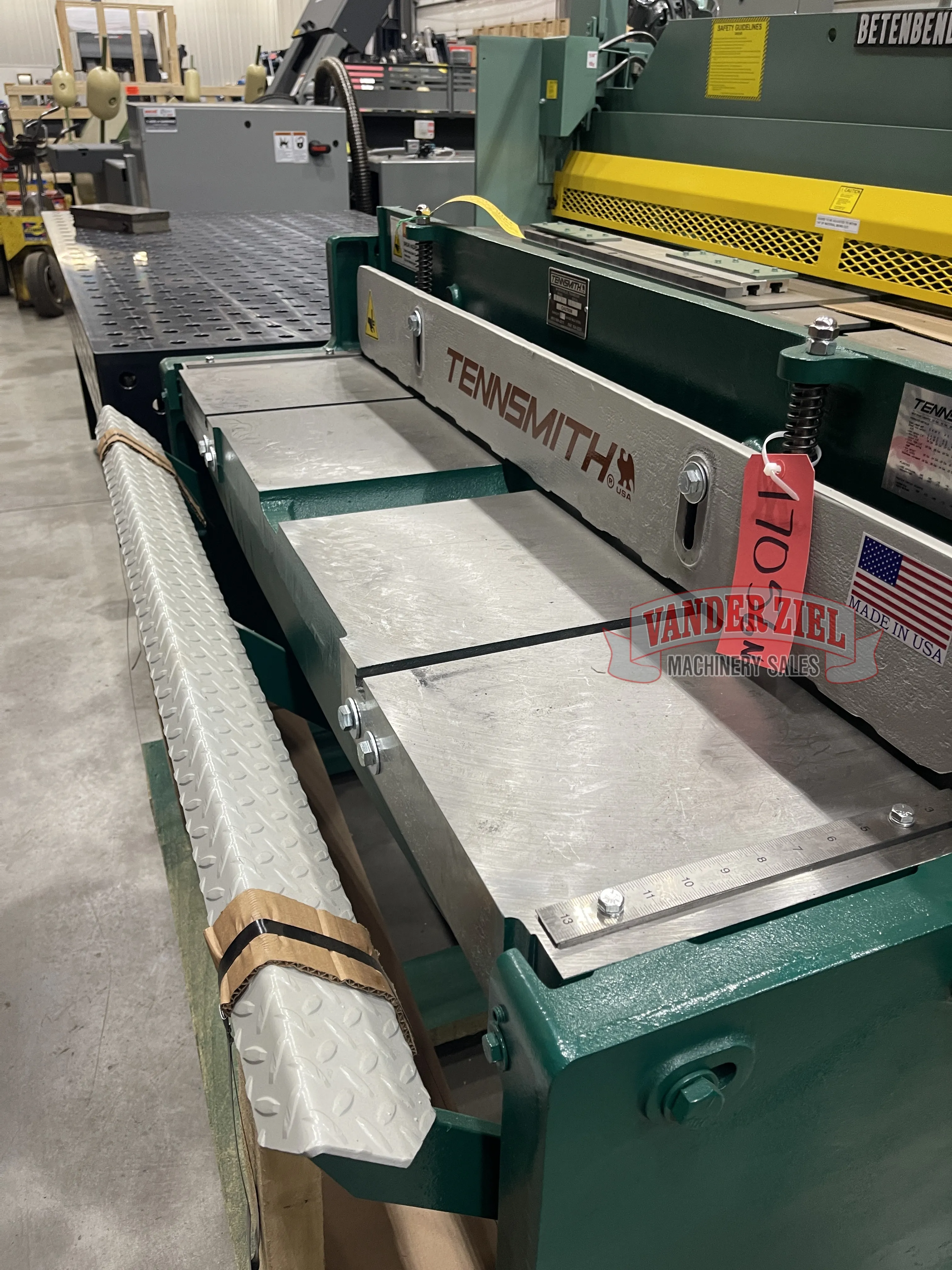 Tennsmith 16 GA x 52" Foot Squaring Shear, Model 52 - Prefetch Image 43046