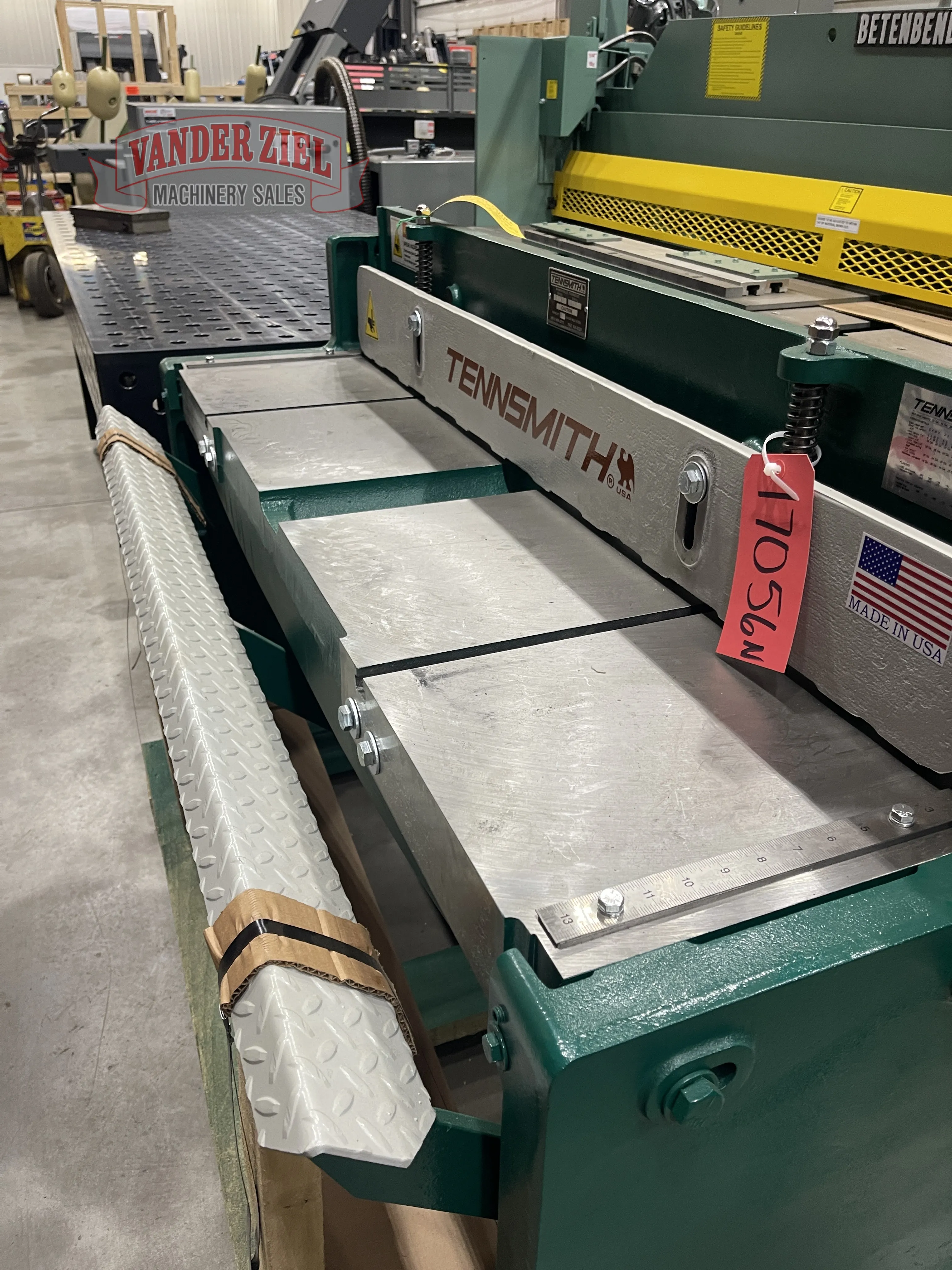 Tennsmith 16 GA x 52" Foot Squaring Shear, Model 52 - Prefetch Image 43050
