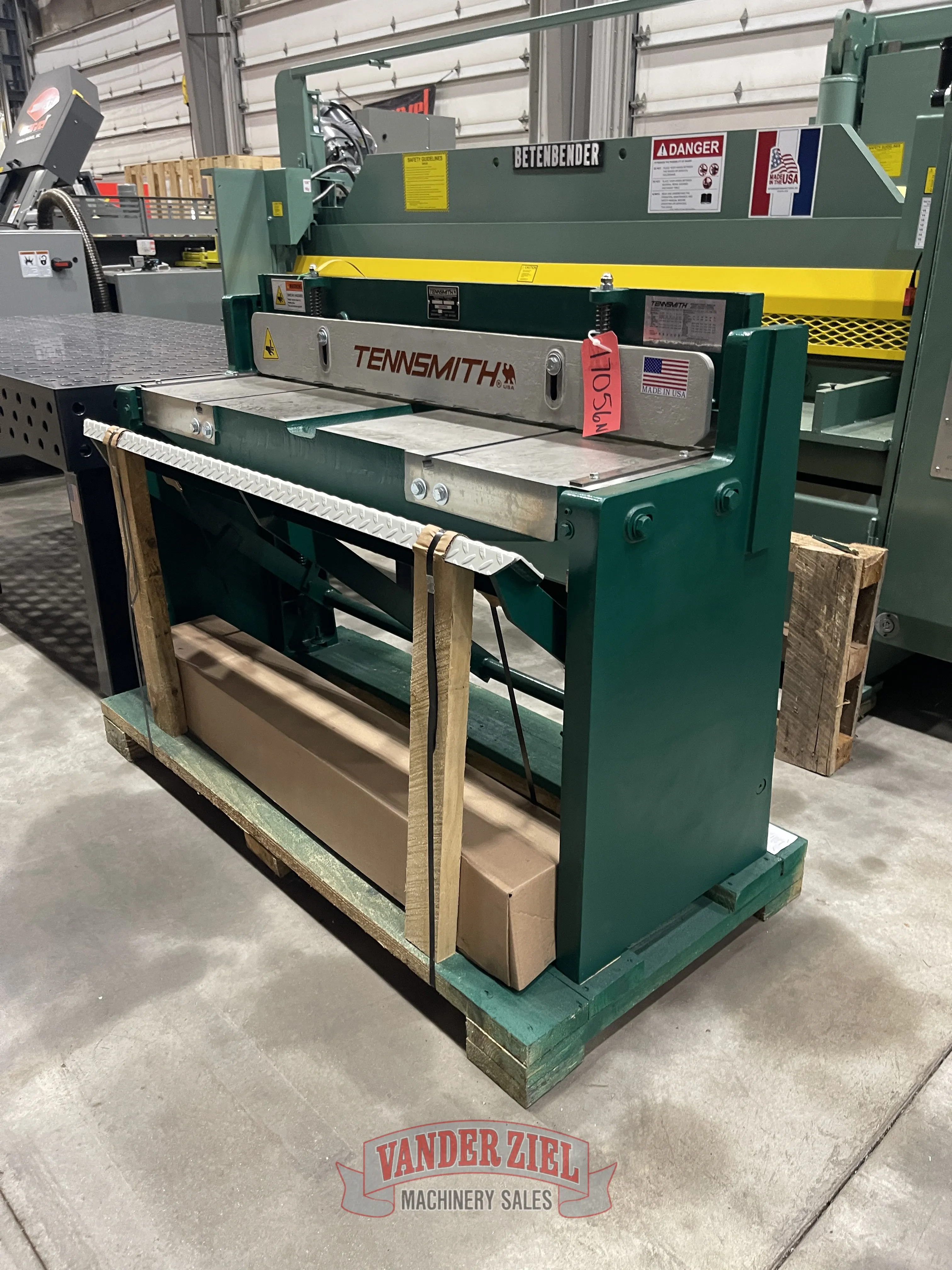 Tennsmith 16 GA x 52" Foot Squaring Shear, Model 52 - Prefetch Image 43051