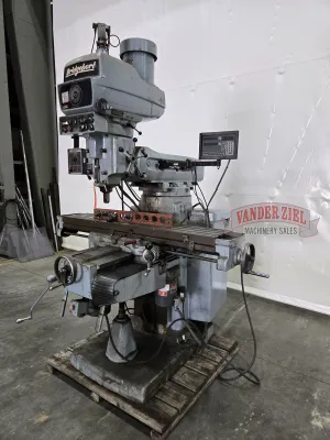 Bridgeport Series II Vertical Knee Mill, 11” x 58” Table - Gallery Thumbnail 2