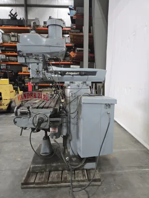 Bridgeport Series II Vertical Knee Mill, 11” x 58” Table - Gallery Thumbnail 3