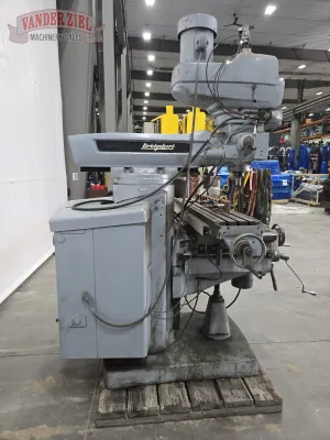 Bridgeport Series II Vertical Knee Mill, 11” x 58” Table - Gallery Thumbnail 5