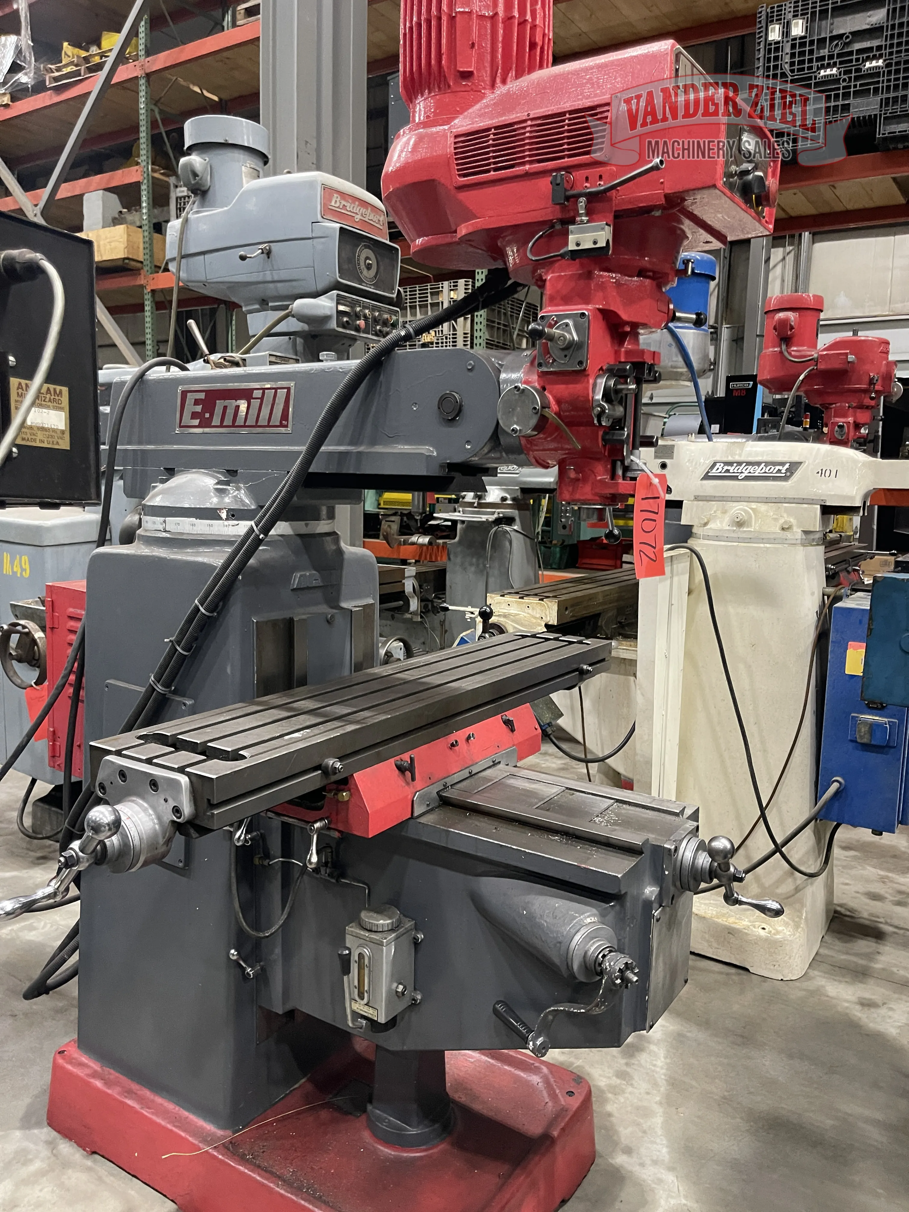 Acer EVS-3VK Vertical Knee Mill, 10" x 50", 3 HP - Main Image 1
