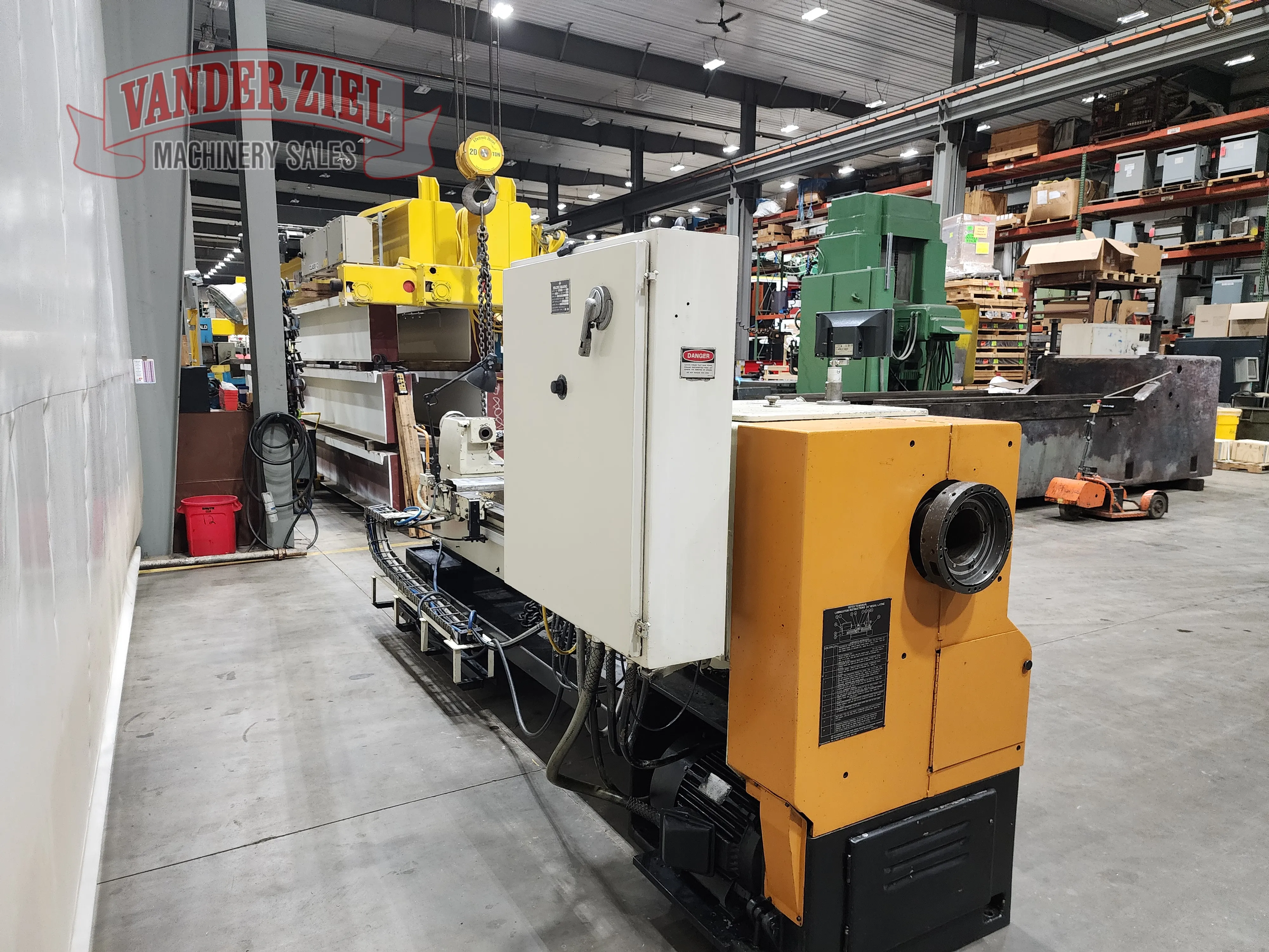LeBlond Makino 26” x 72” Lathe, 5 ¼” Spindle Bore, Model 26/5 HS - Prefetch Image 43152