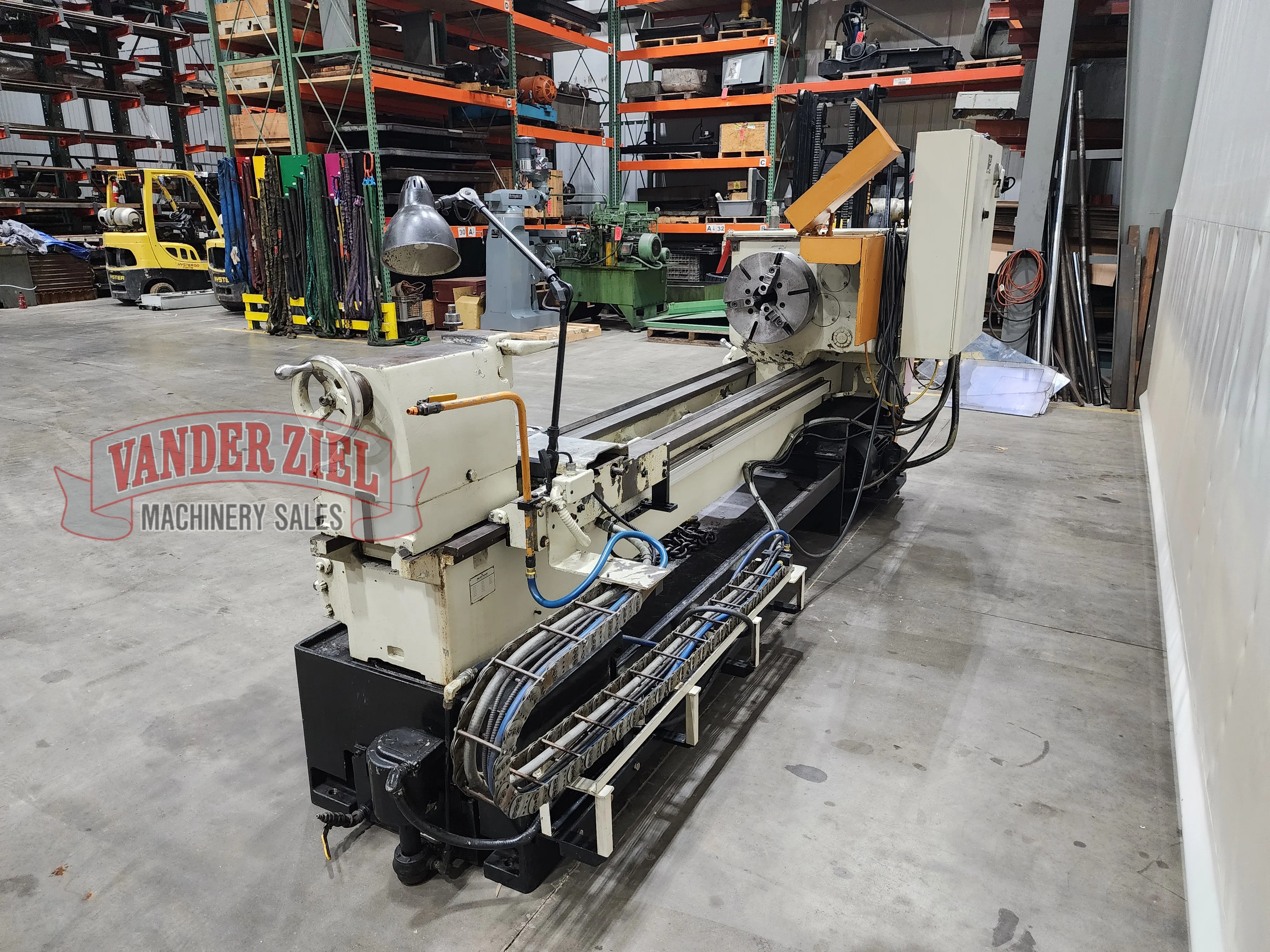 LeBlond Makino 26” x 72” Lathe, 5 ¼” Spindle Bore, Model 26/5 HS - Prefetch Image 43153