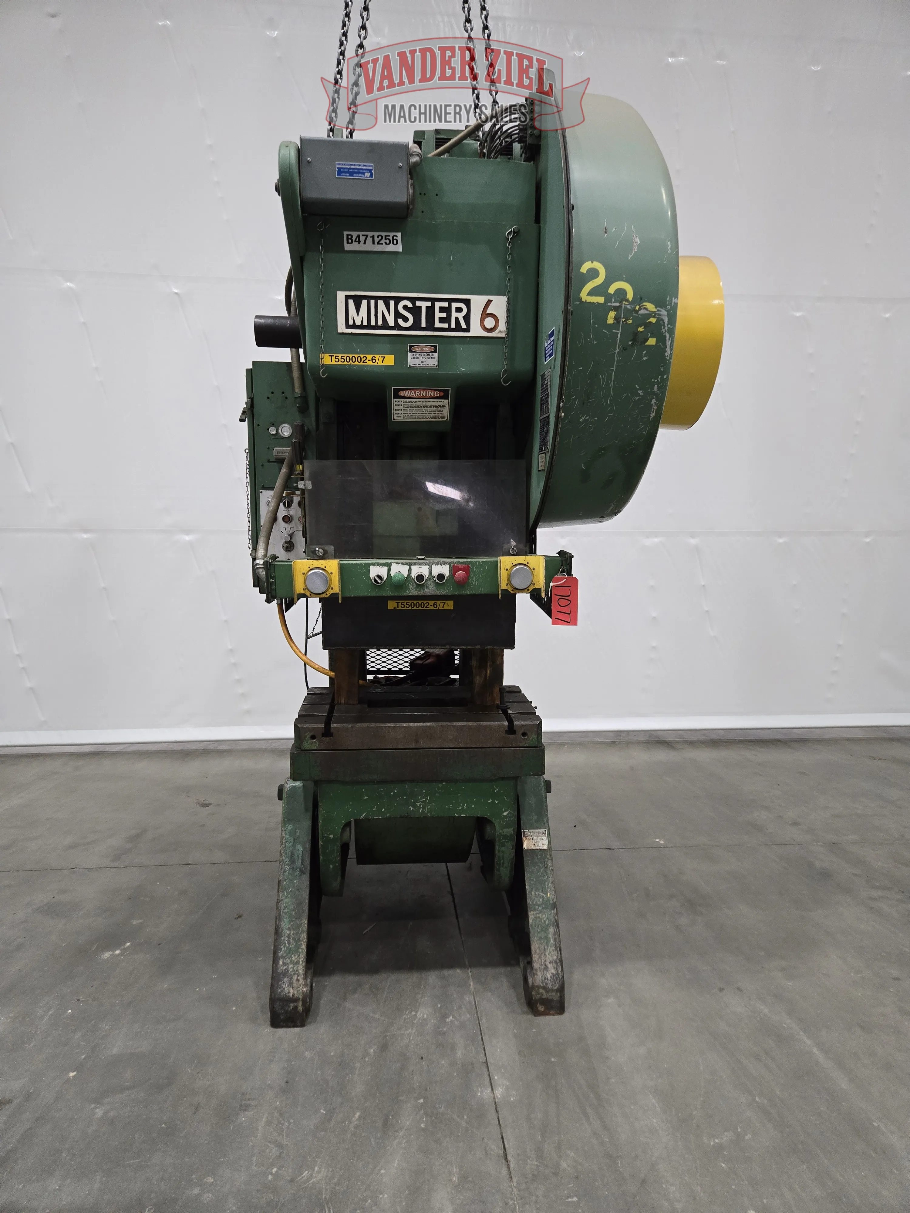 Minster 60 Ton C-Frame OBI Press, 32" x 21" Bed - Prefetch Image 43162