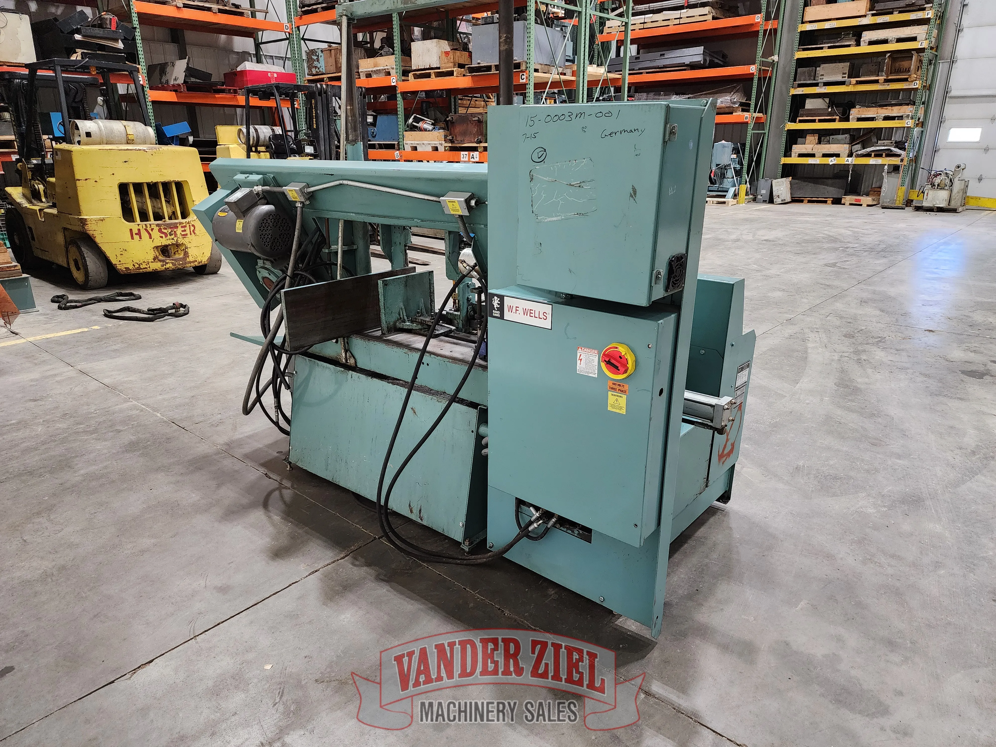 WF Wells F-16 Horizontal Saw - Prefetch Image 43243