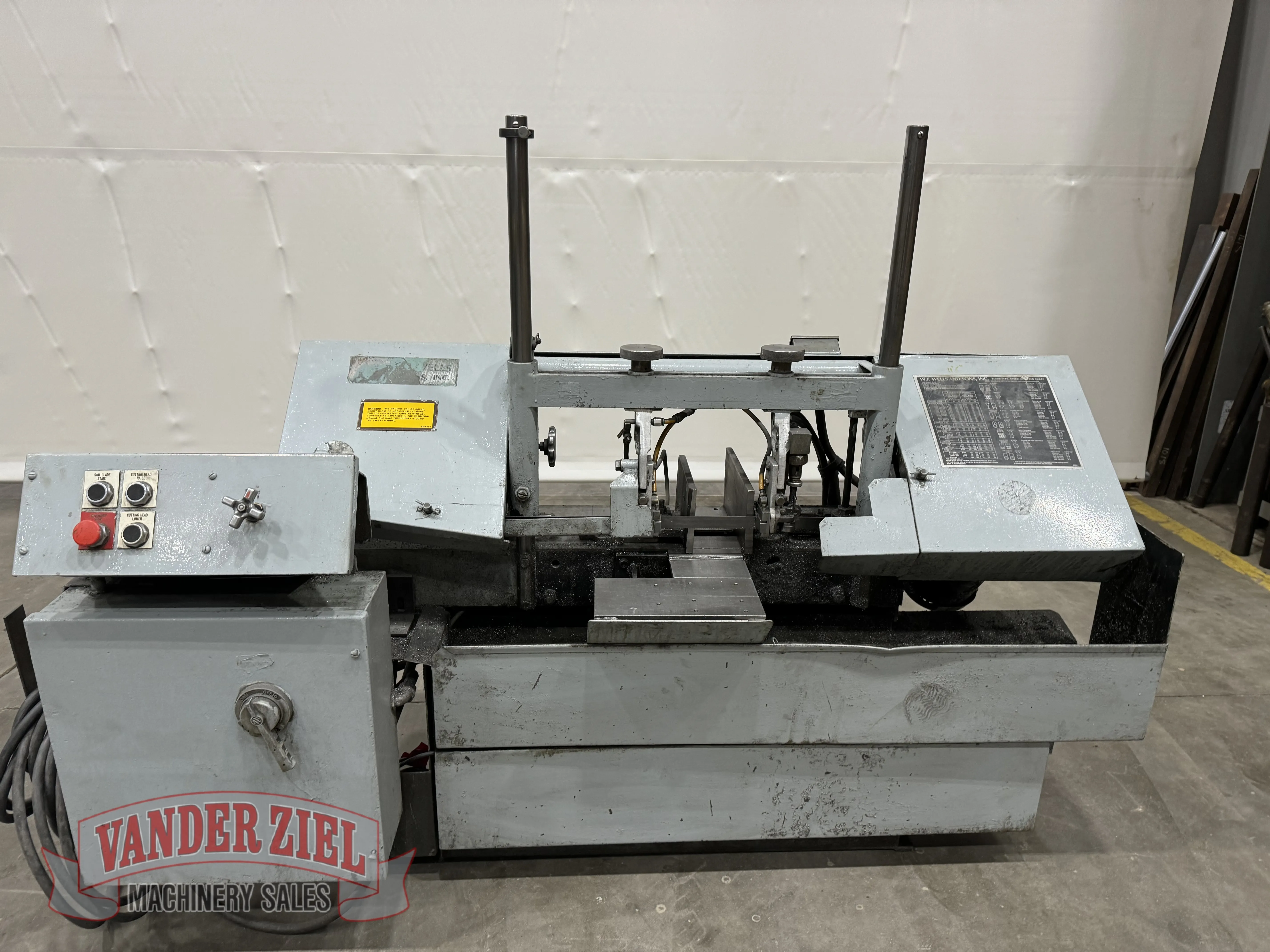 WF Wells Model W-9 Horizontal Saw - Main Image 1