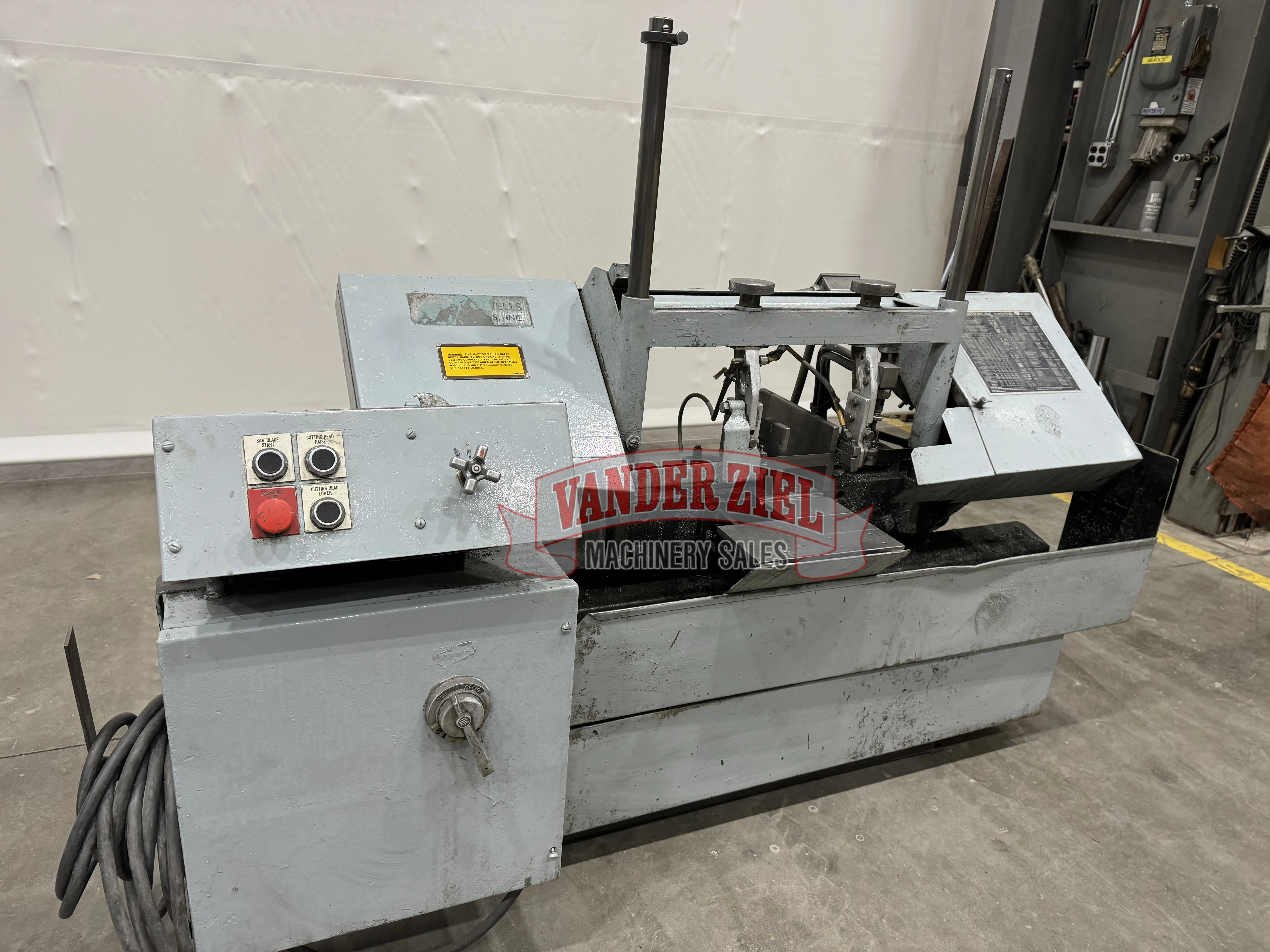 WF Wells Model W-9 Horizontal Saw - Prefetch Image 43297