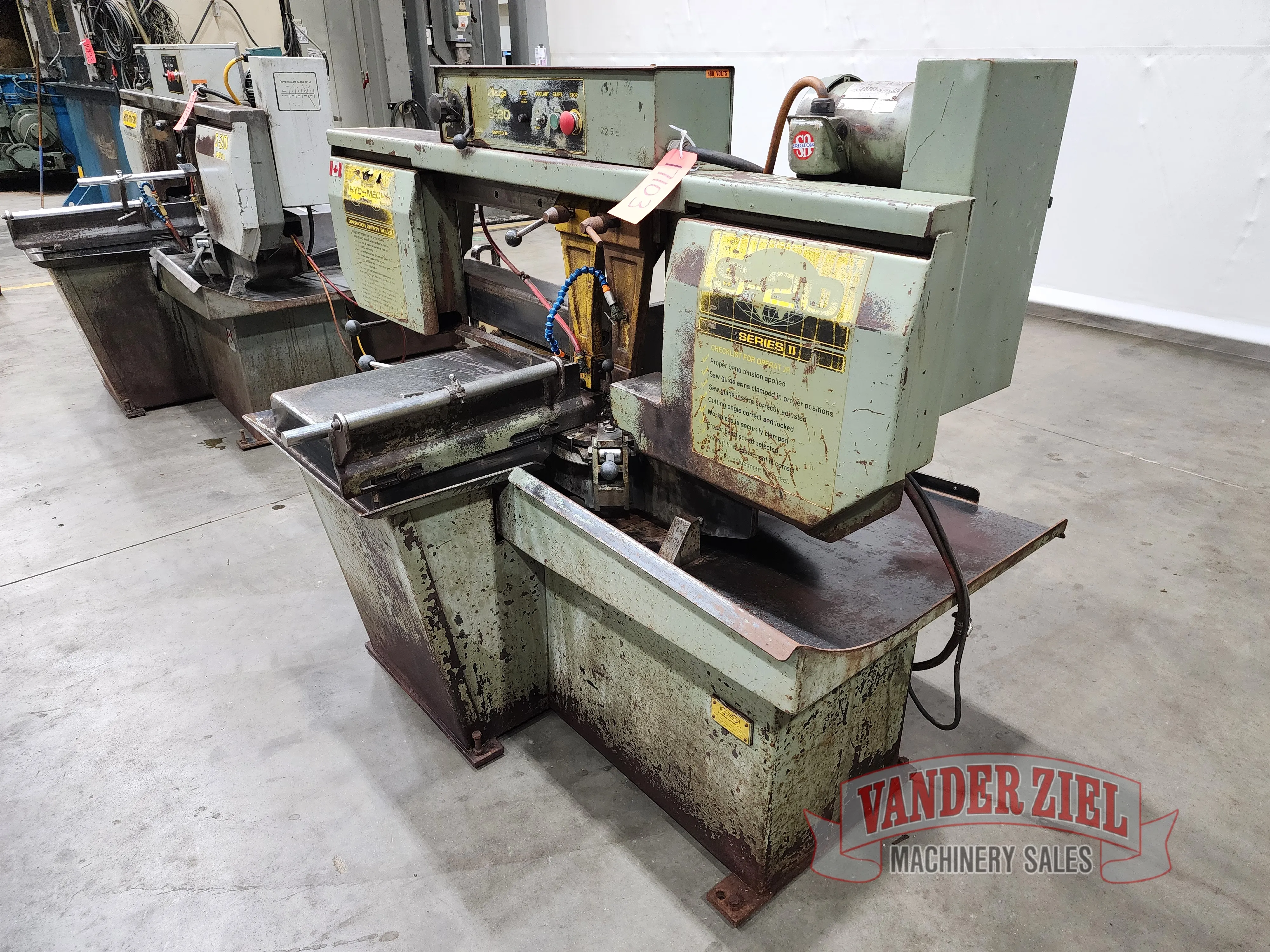 HydMech S20 Horizontal Saw - Prefetch Image 43319