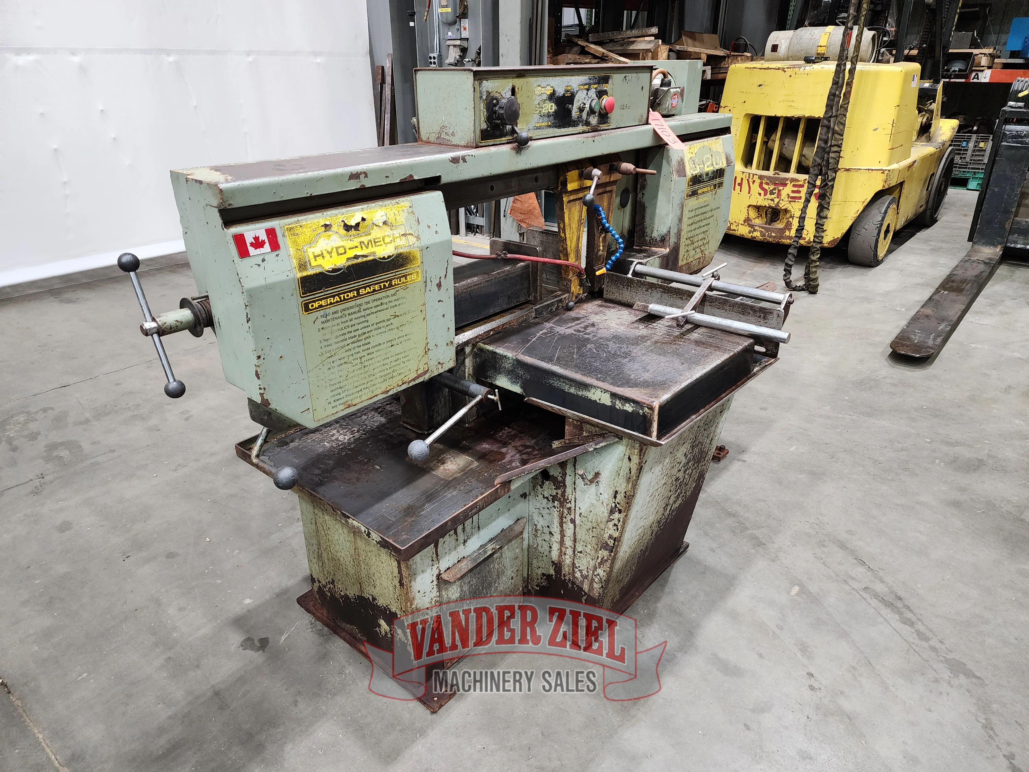 HydMech S20 Horizontal Saw - Prefetch Image 43322
