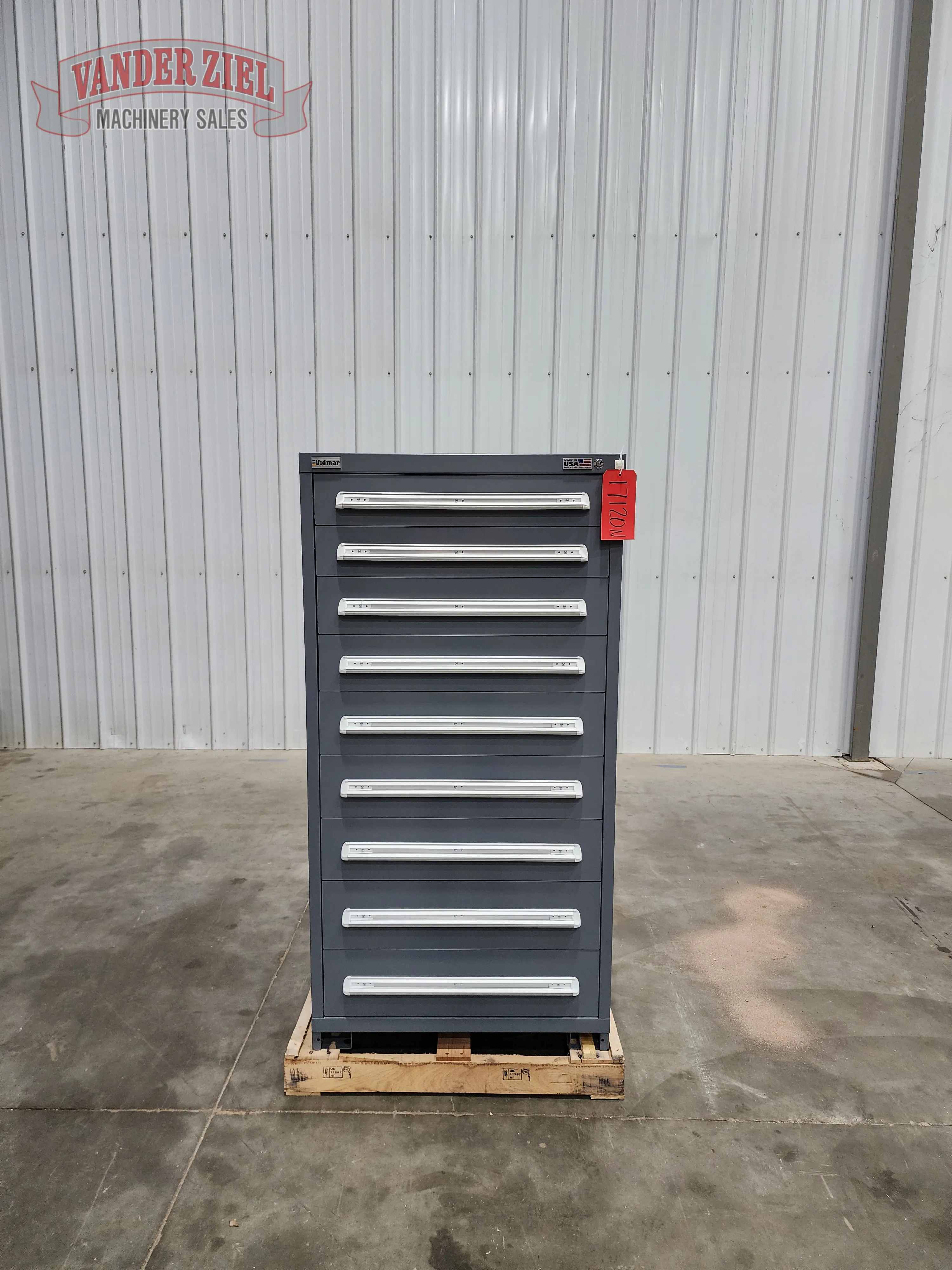 Vidmar 9 Drawer Cabinet - NEW - Main Image 1