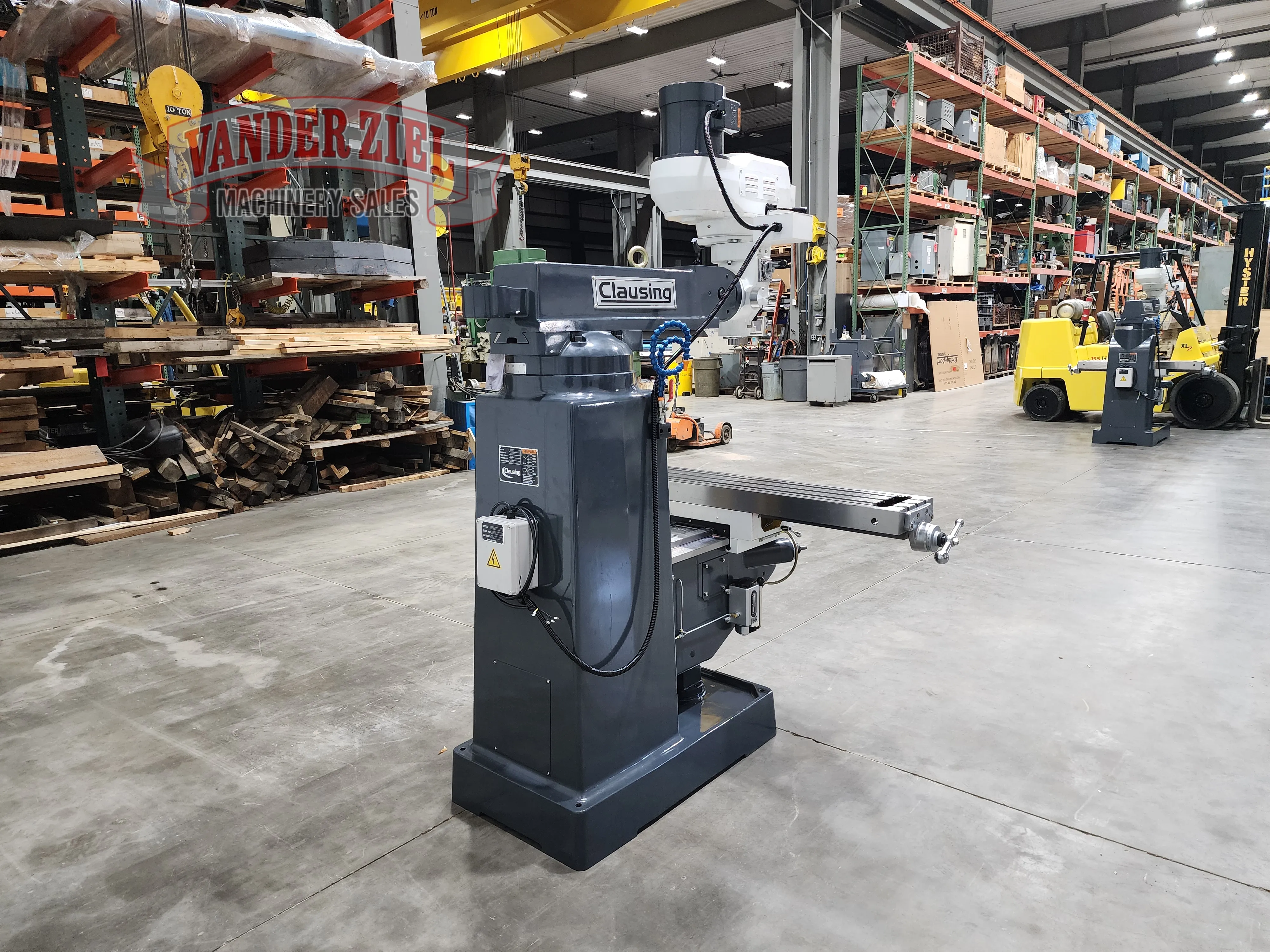 Clausing 3VS08 Vertical Knee Mill - NEW - Prefetch Image 43490