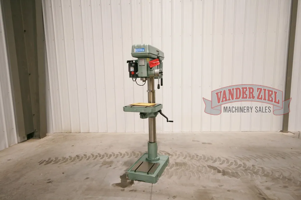 Ellis 18" Drill Press, Model 9400, Single Phase / 110 Volt - NEW - Prefetch Image 43495