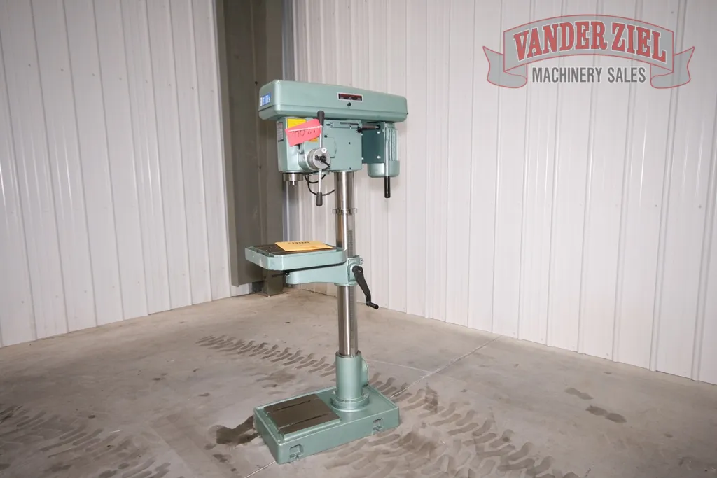 Ellis 18" Drill Press, Model 9400, Single Phase / 110 Volt - NEW - Prefetch Image 43496