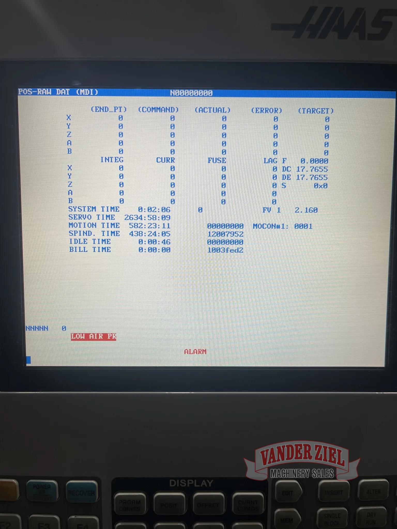 Haas TM-1 CNC Vertical Machining Center, 2005 - Prefetch Image 43557