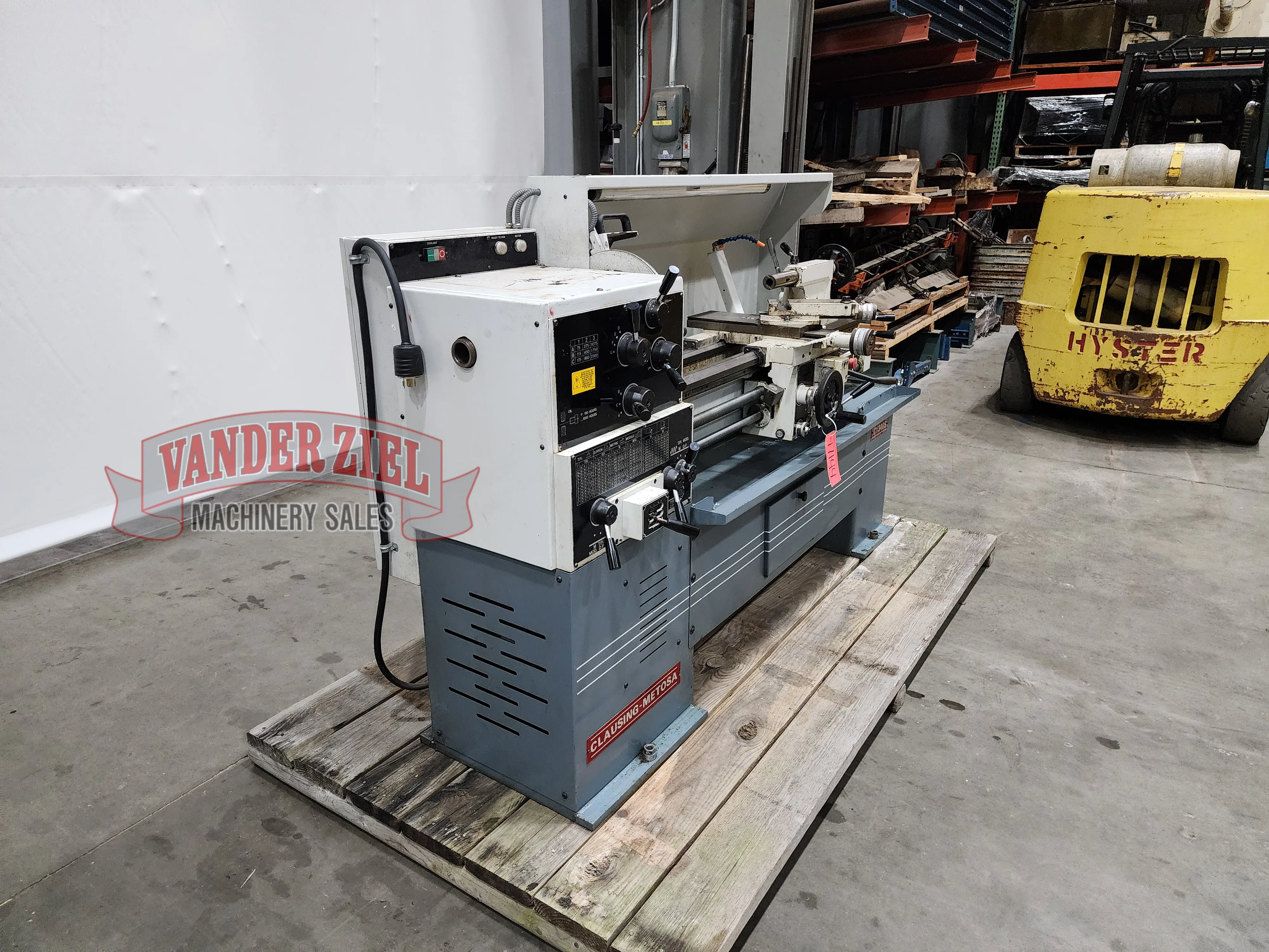 Clausing Metosa 13” x 40” Geared Head Lathe, Model C1340S - Prefetch Image 43578