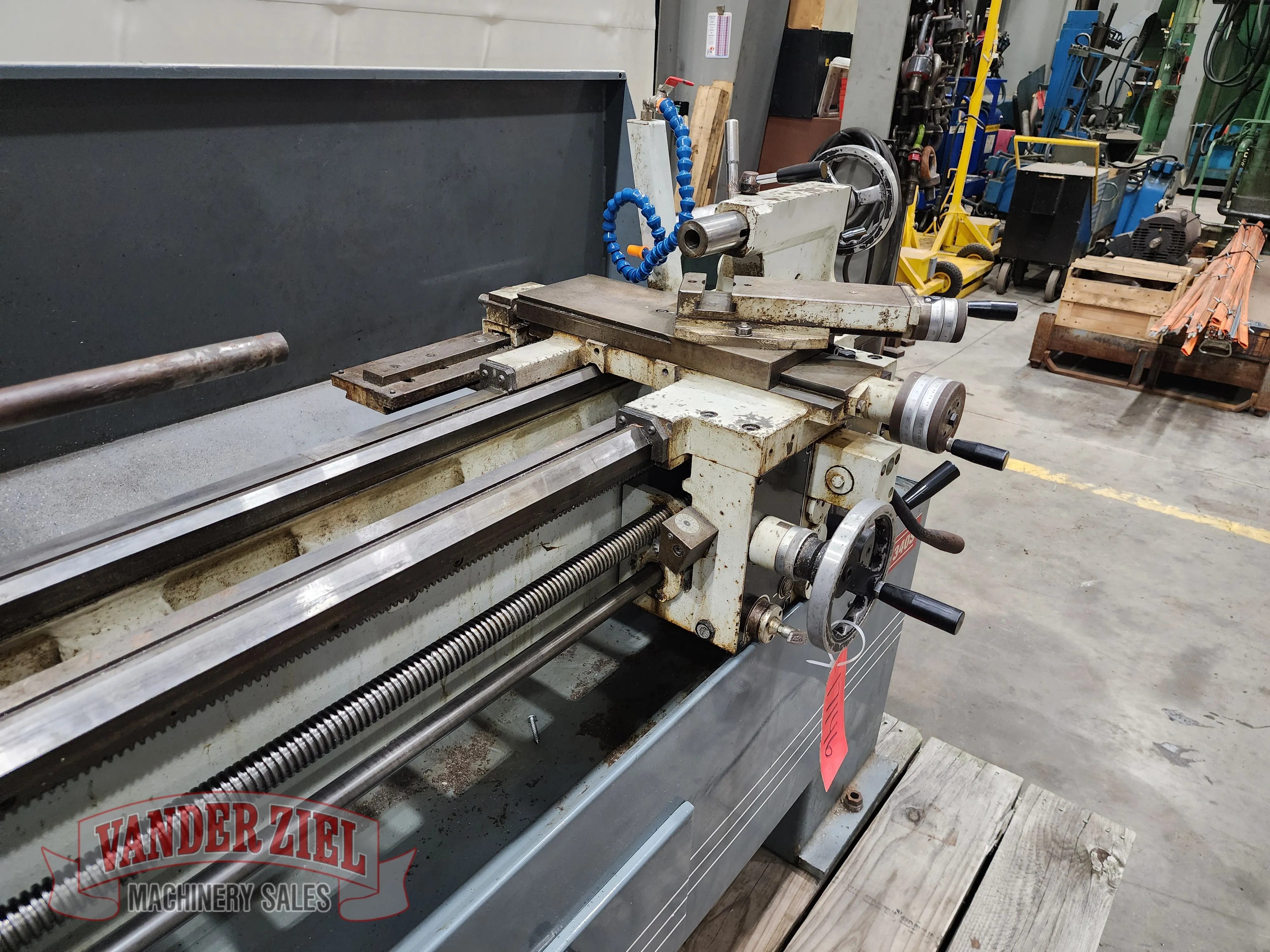 Clausing Metosa 13” x 40” Geared Head Lathe, Model C1340S - Prefetch Image 43599