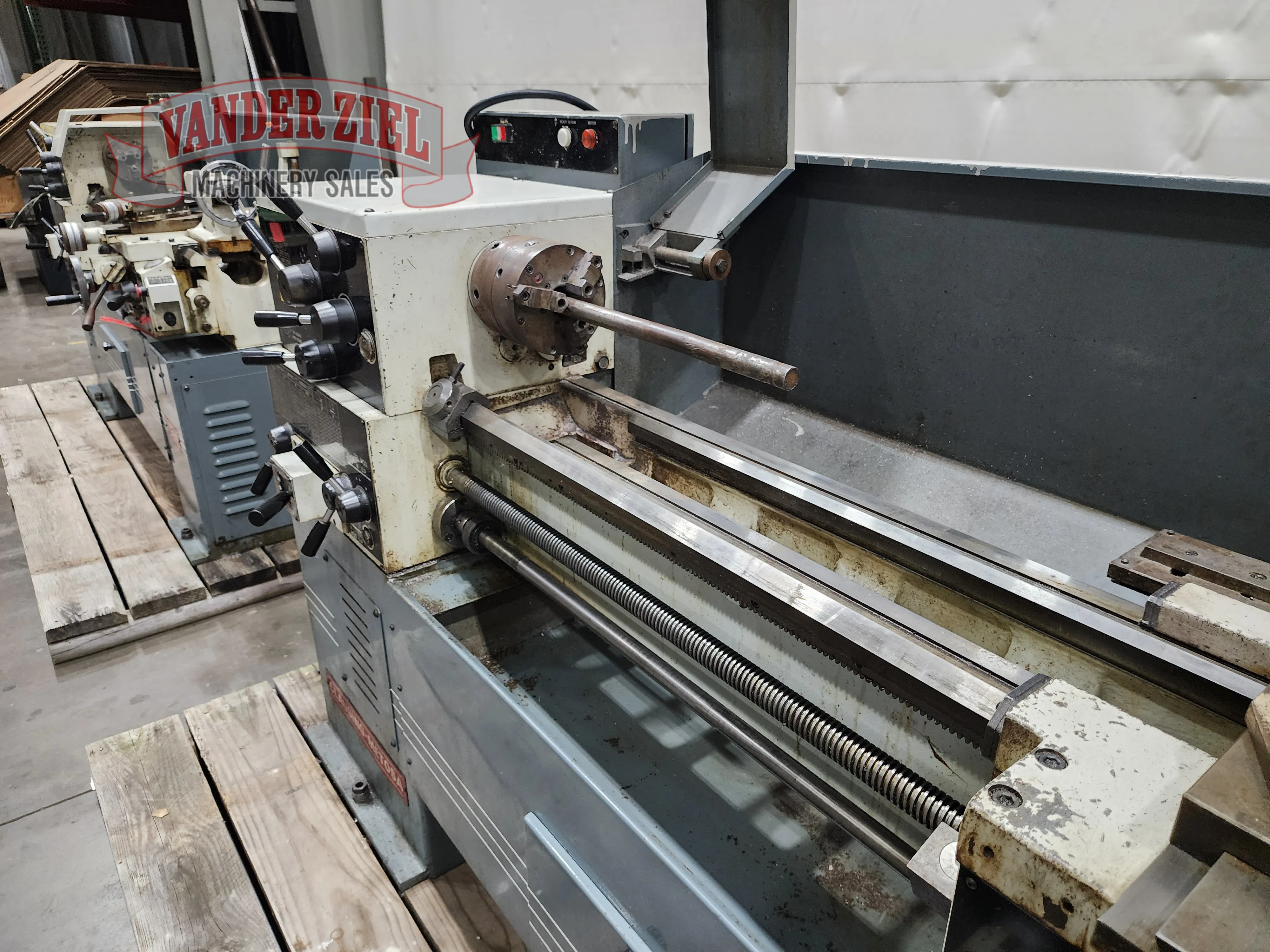 Clausing Metosa 13” x 40” Geared Head Lathe, Model C1340S - Prefetch Image 43600