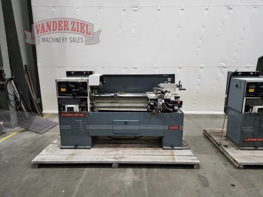 Clausing Metosa 13” x 40” Geared Head Lathe, Model C1340S