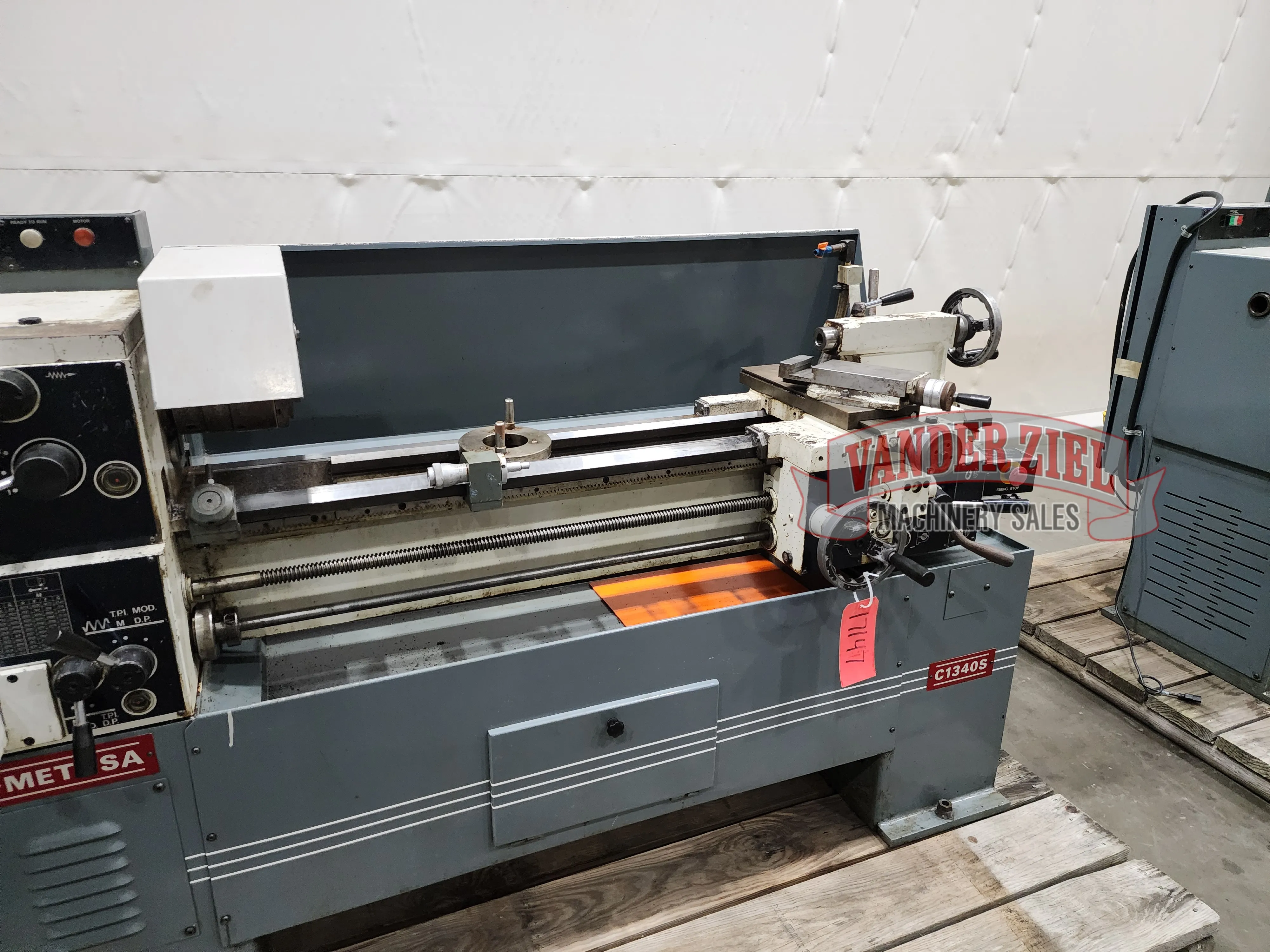 Clausing Metosa 13” x 40” Geared Head Lathe, Model C1340S - Prefetch Image 43608
