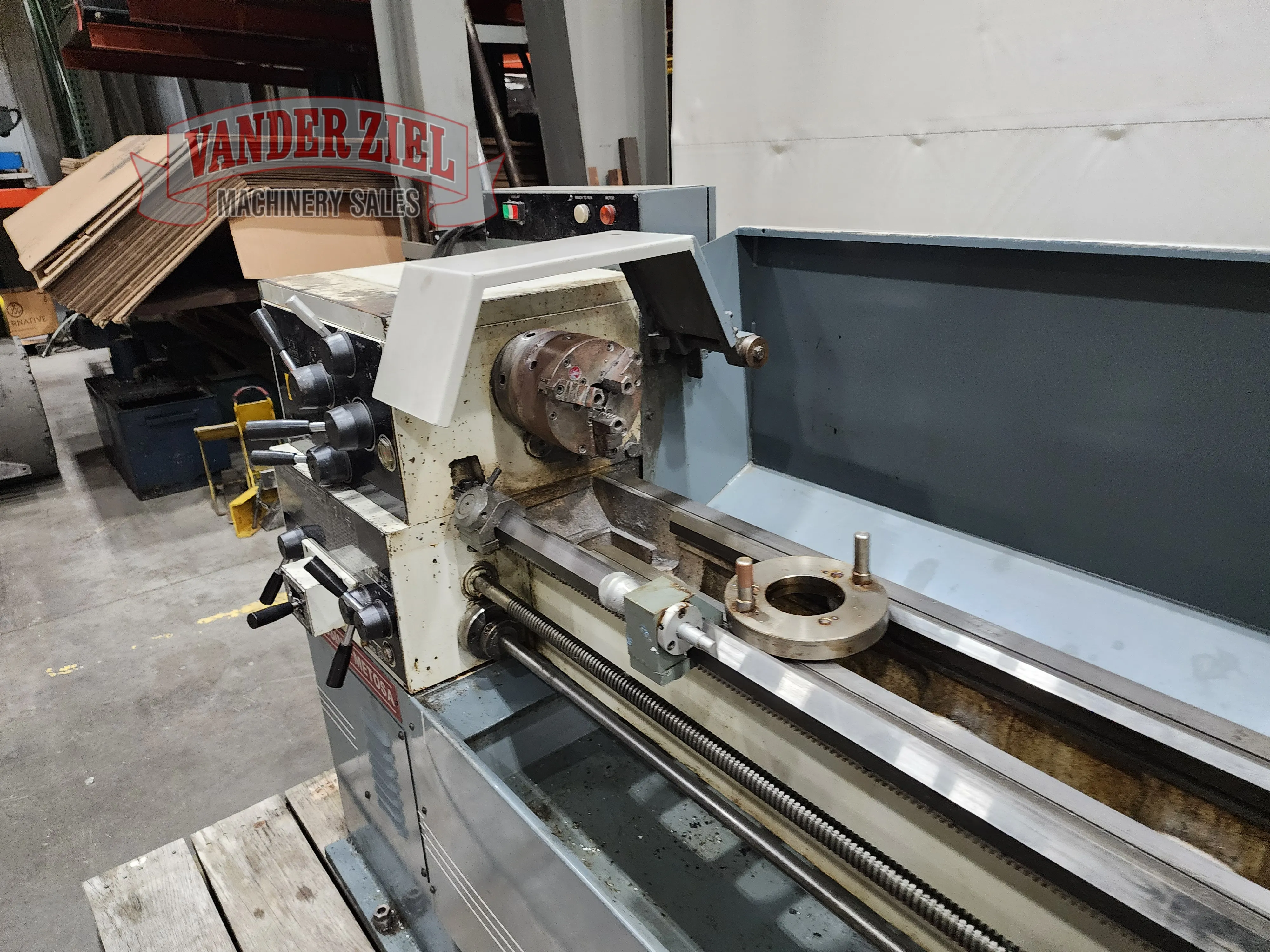 Clausing Metosa 13” x 40” Geared Head Lathe, Model C1340S - Prefetch Image 43609