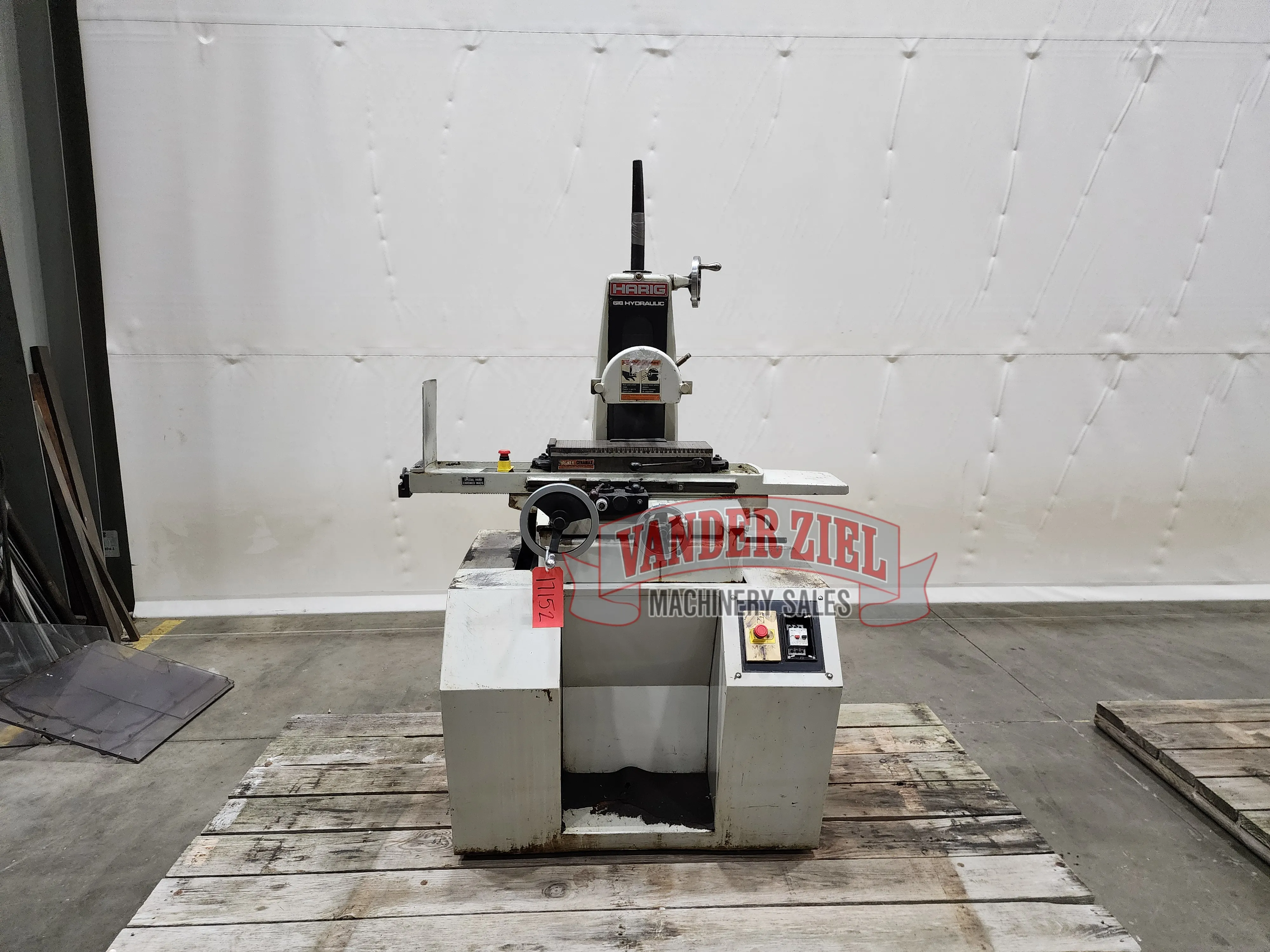 Harig 6” x 18” Hydraulic Grinder, Model 618 - Main Image 1