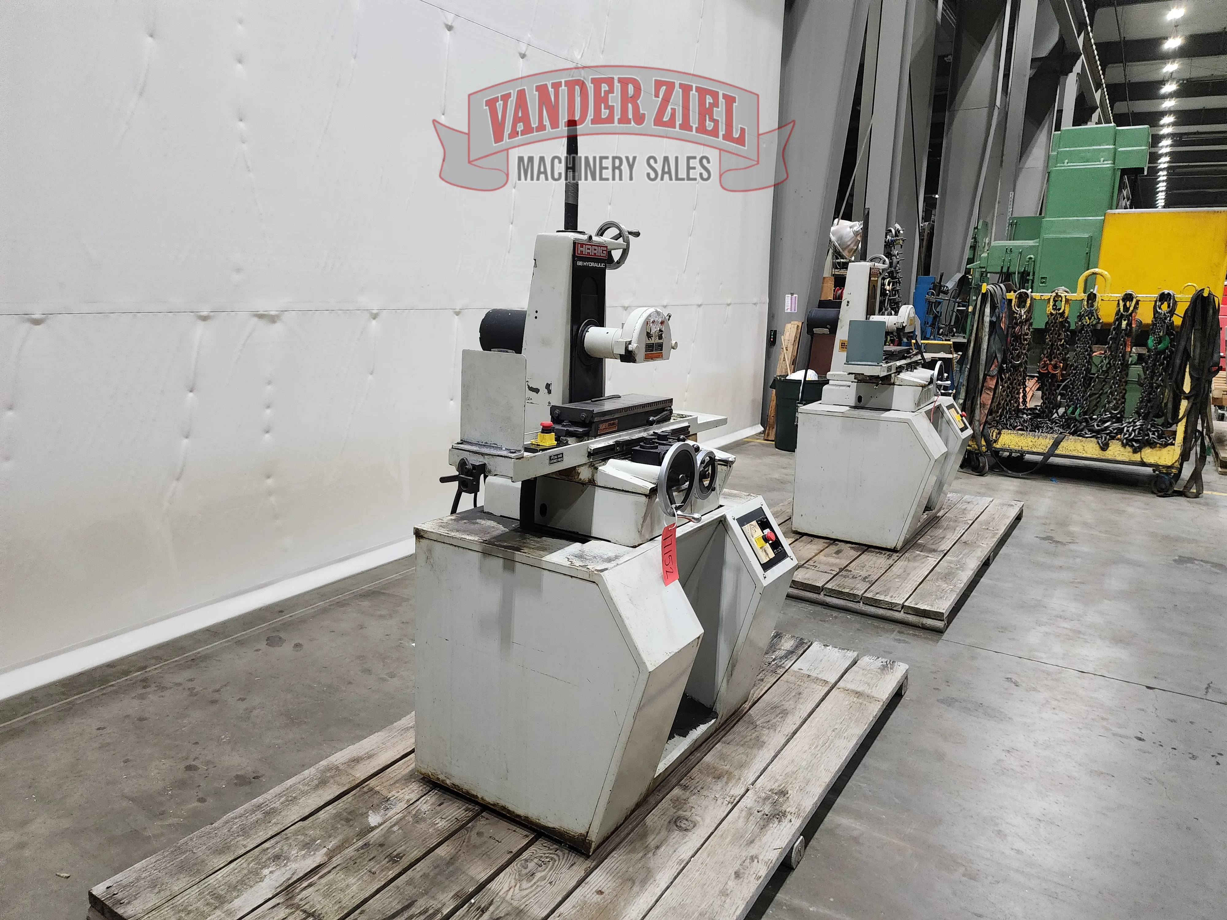 Harig 6” x 18” Hydraulic Grinder, Model 618 - Prefetch Image 43654