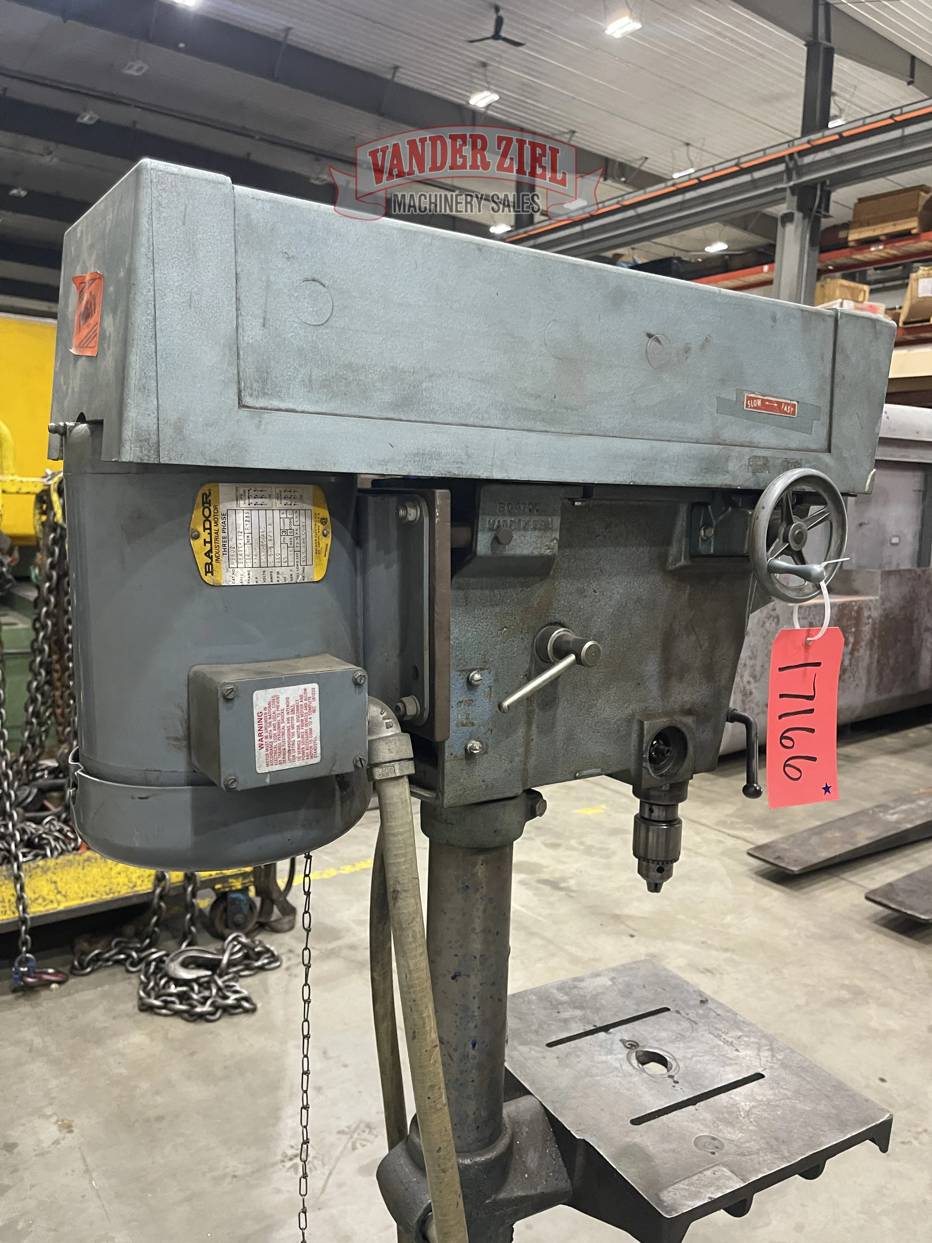 Dayton Model 3Z570 Drill Press - Prefetch Image 43715