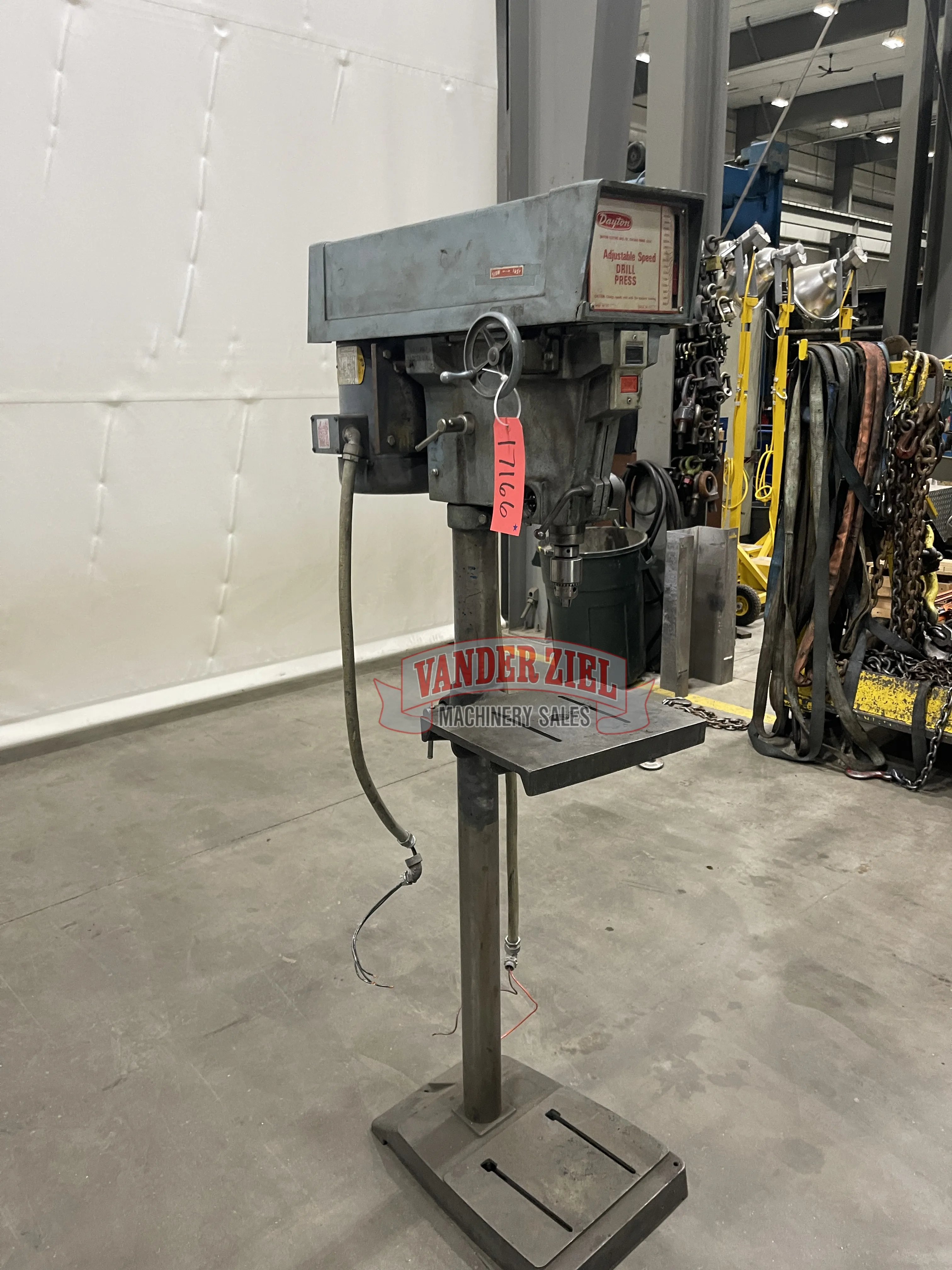 Dayton Model 3Z570 Drill Press - Prefetch Image 43716