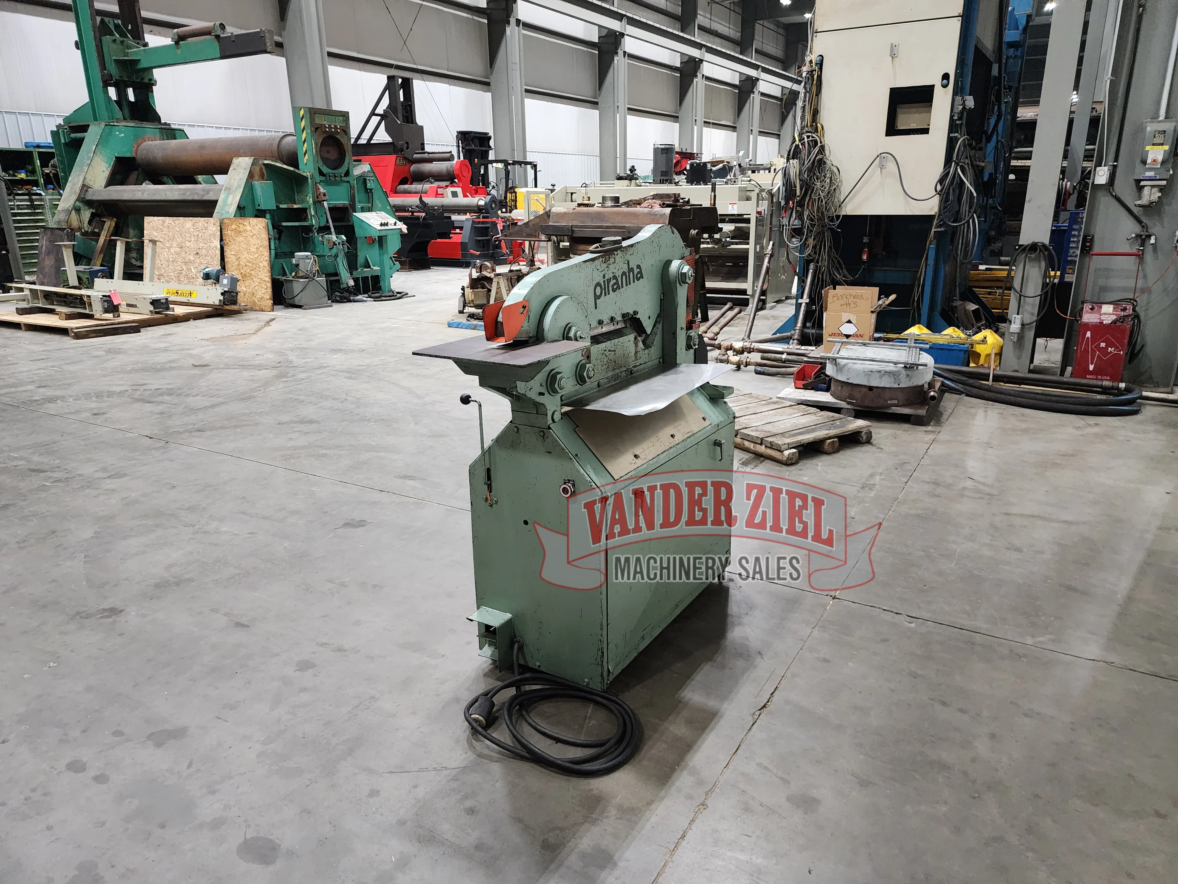 Piranha 36 Ton Ironworker, Model P-36 - Prefetch Image 43766
