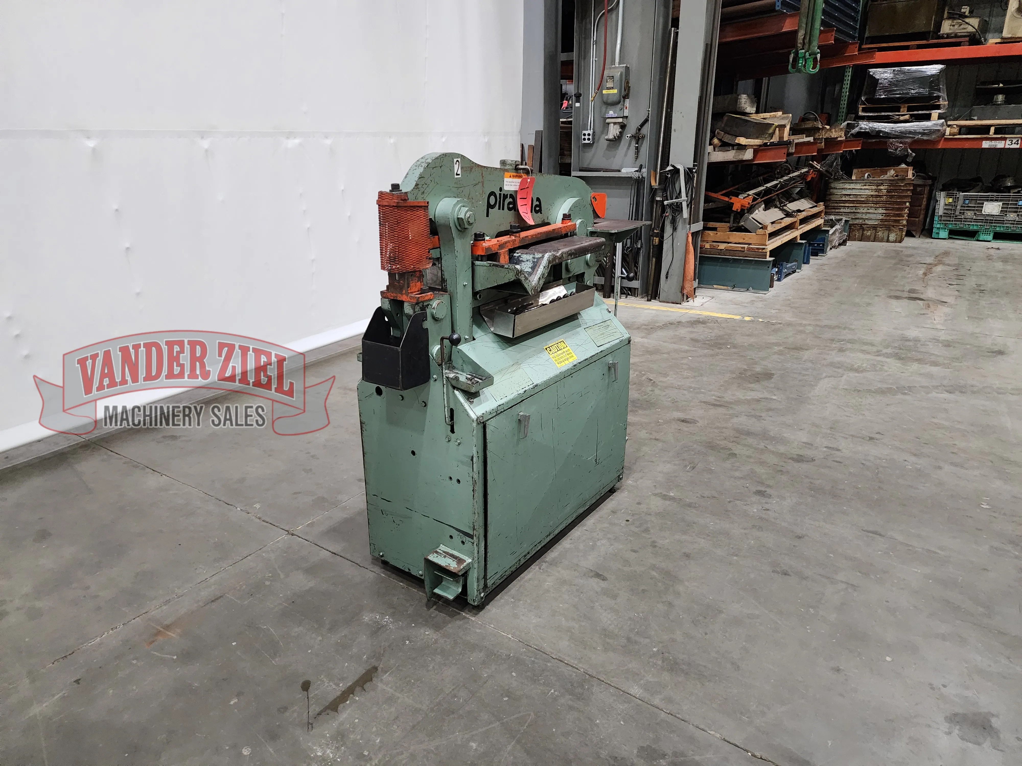 Piranha 36 Ton Ironworker, Model P-36 - Prefetch Image 43768