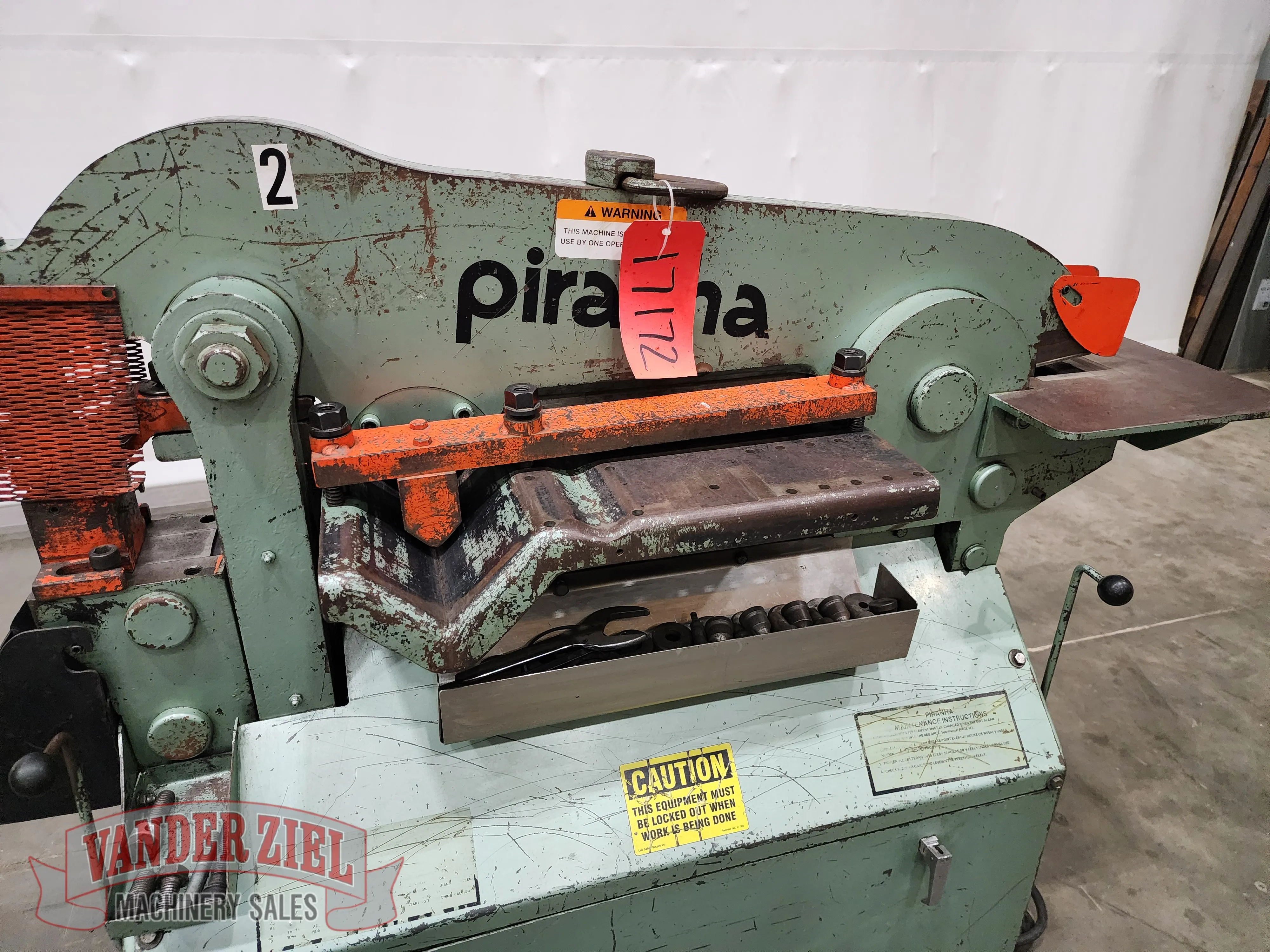 Piranha 36 Ton Ironworker, Model P-36 - Prefetch Image 43769