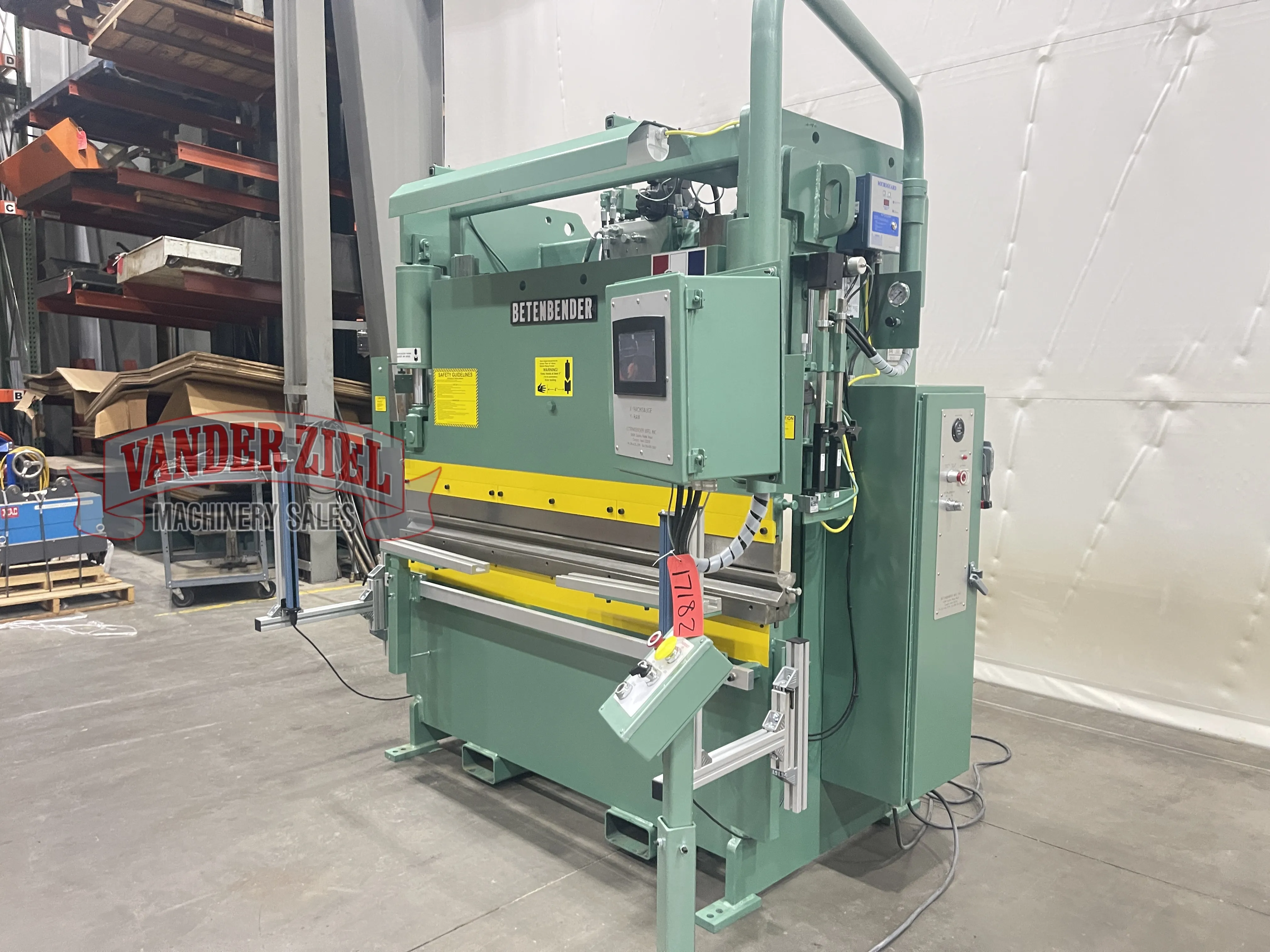 Betenbender 6' x 70 Ton Press Brake - NEW - Prefetch Image 43793