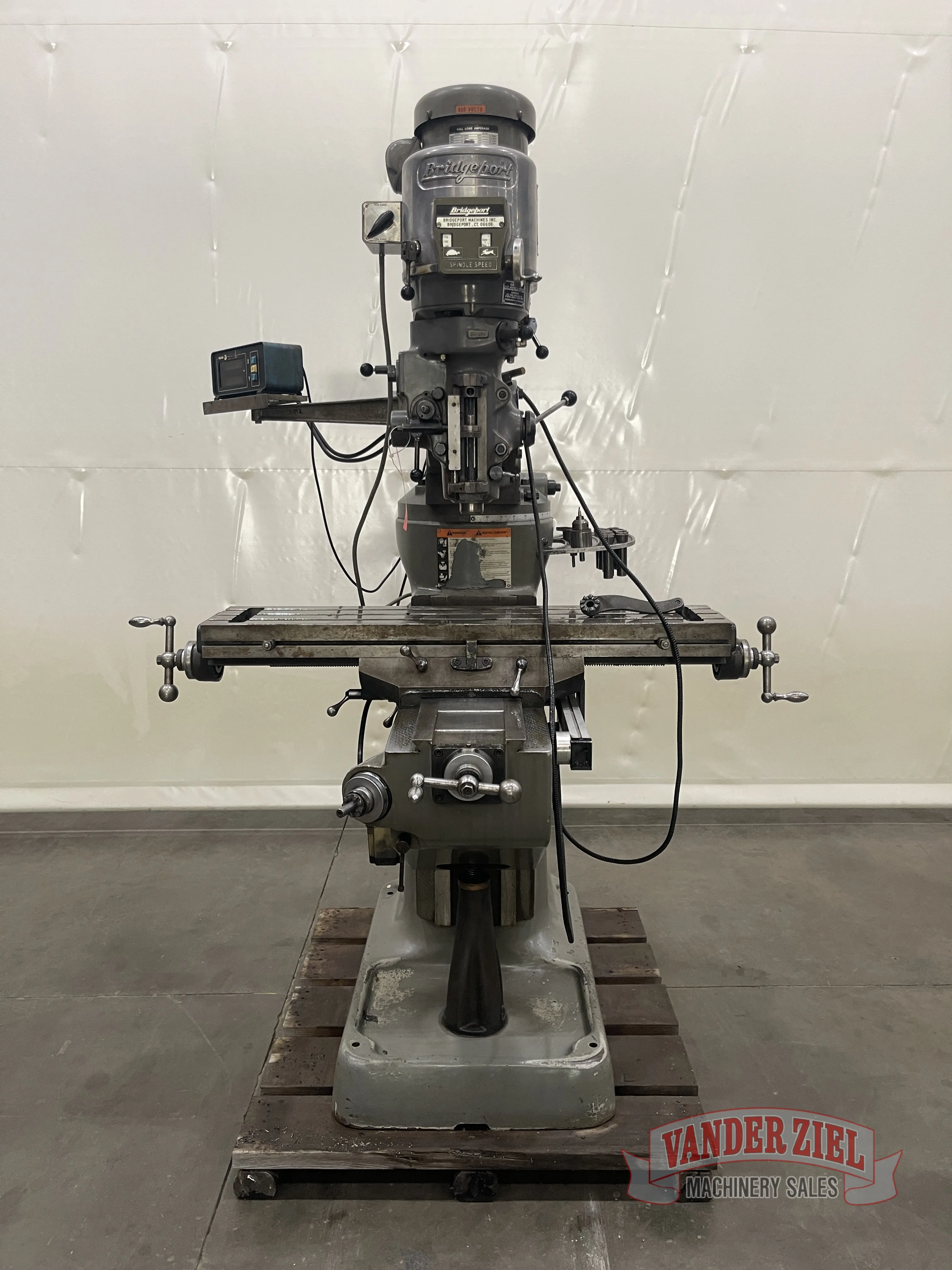Bridgeport Series I Vertical-Knee Mill, 2 HP, 9" x 42" Table - Main Image 1