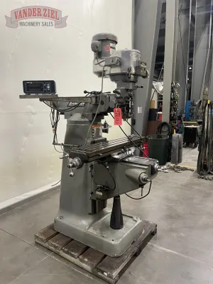 Bridgeport Series I Vertical-Knee Mill, 2 HP, 9" x 42" Table - Gallery Thumbnail 8